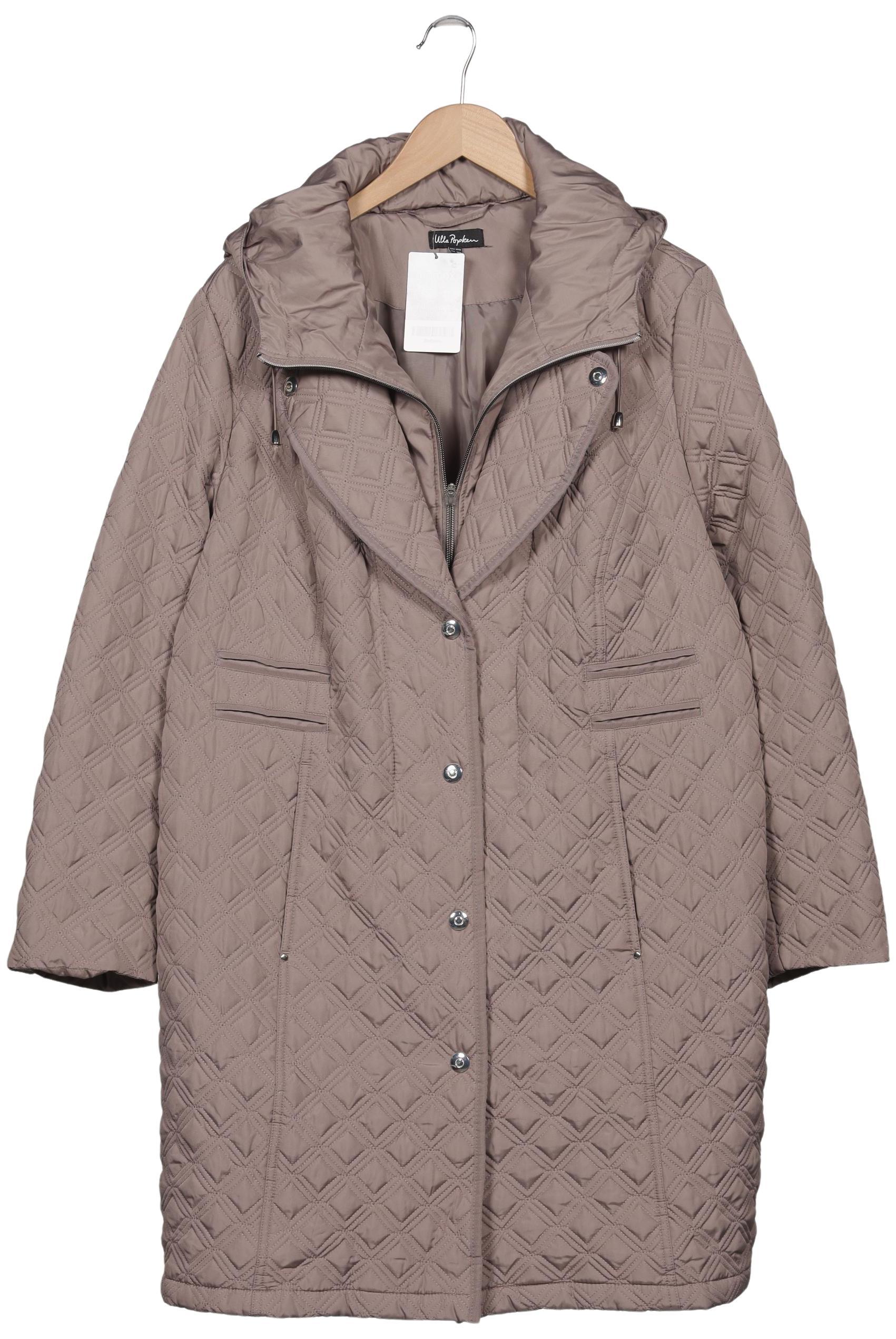 

Ulla Popken Damen Mantel, beige, Gr. 46