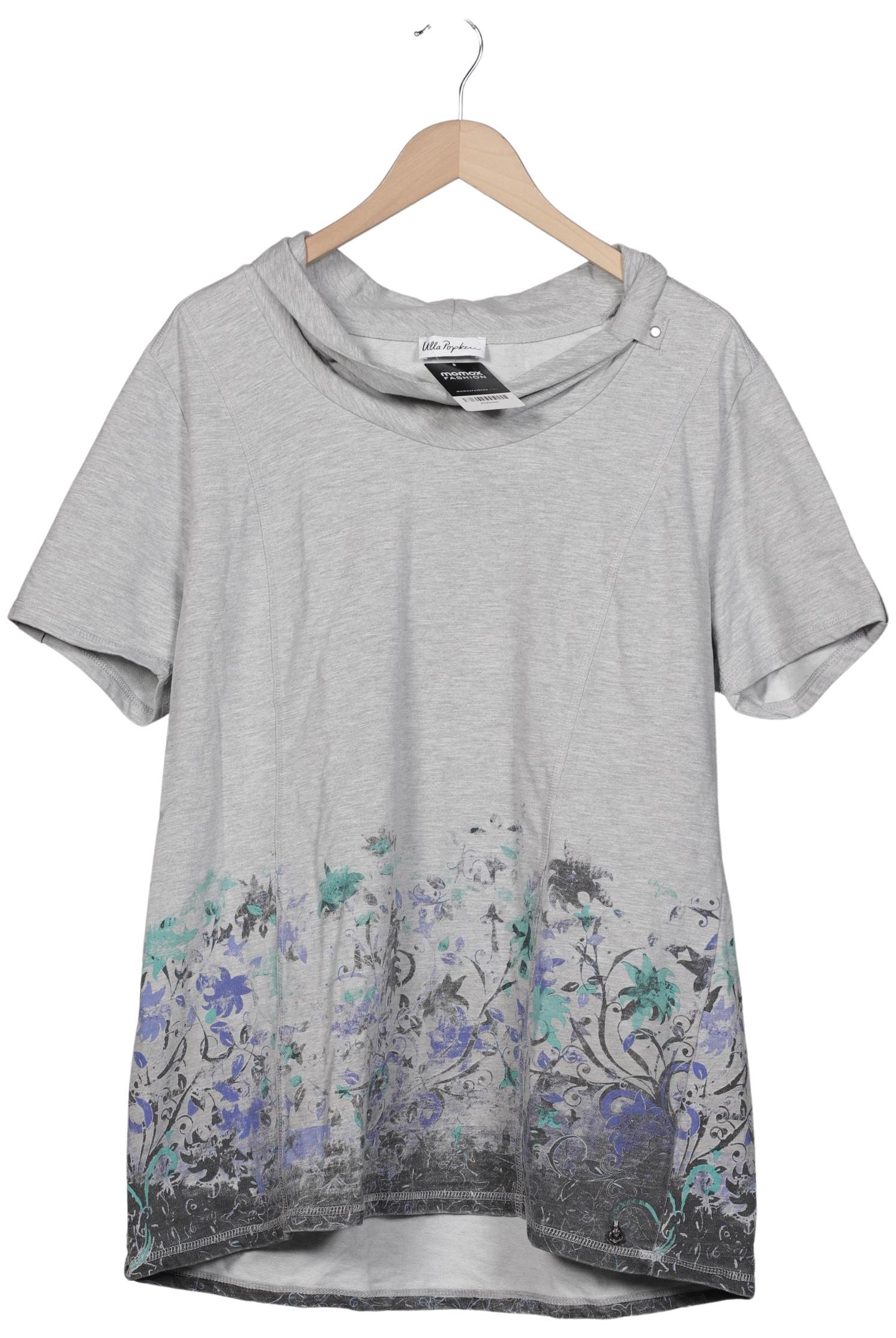 

Ulla Popken Damen T-Shirt, grau, Gr. 46