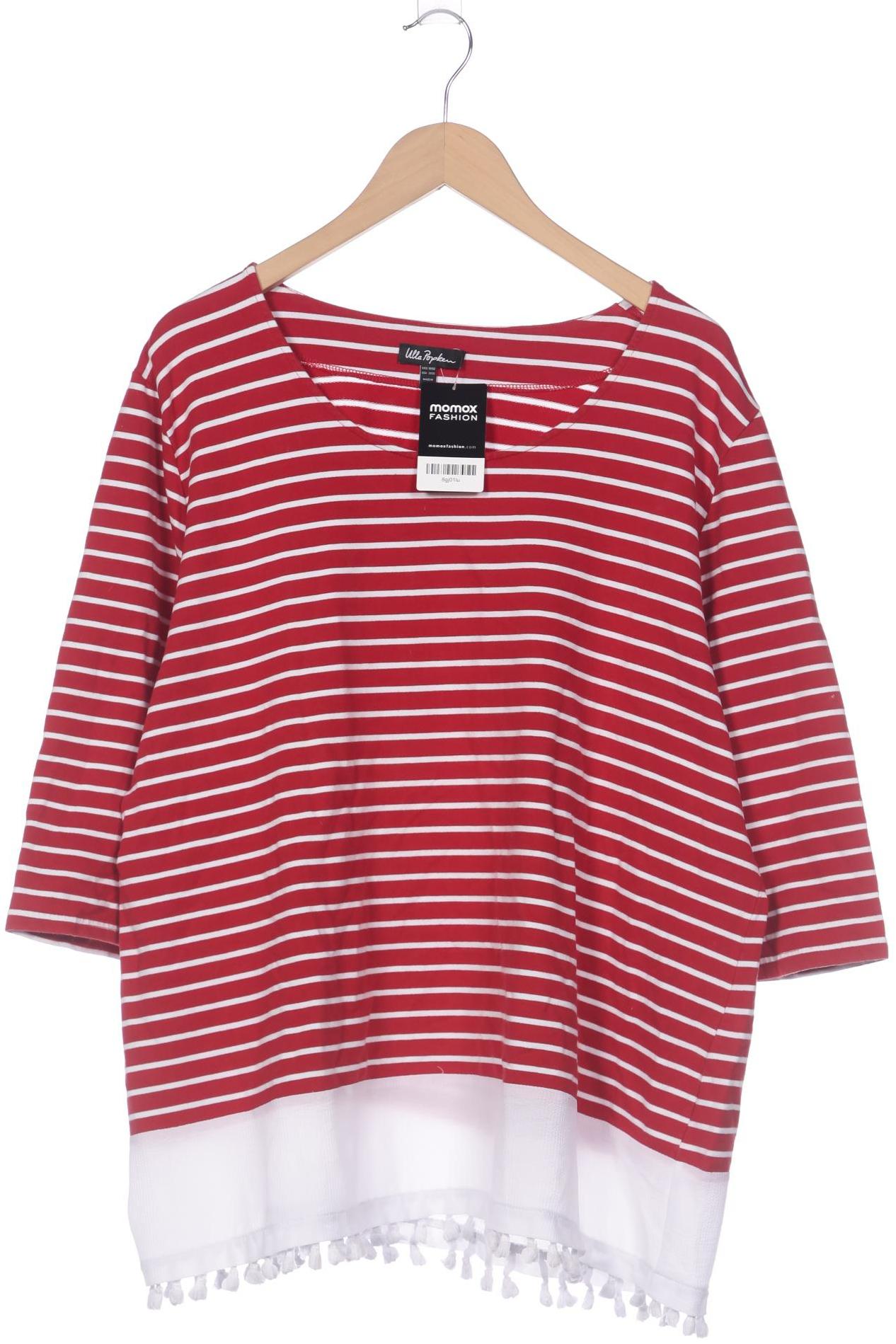 

Ulla Popken Damen Langarmshirt, bordeaux, Gr. 50