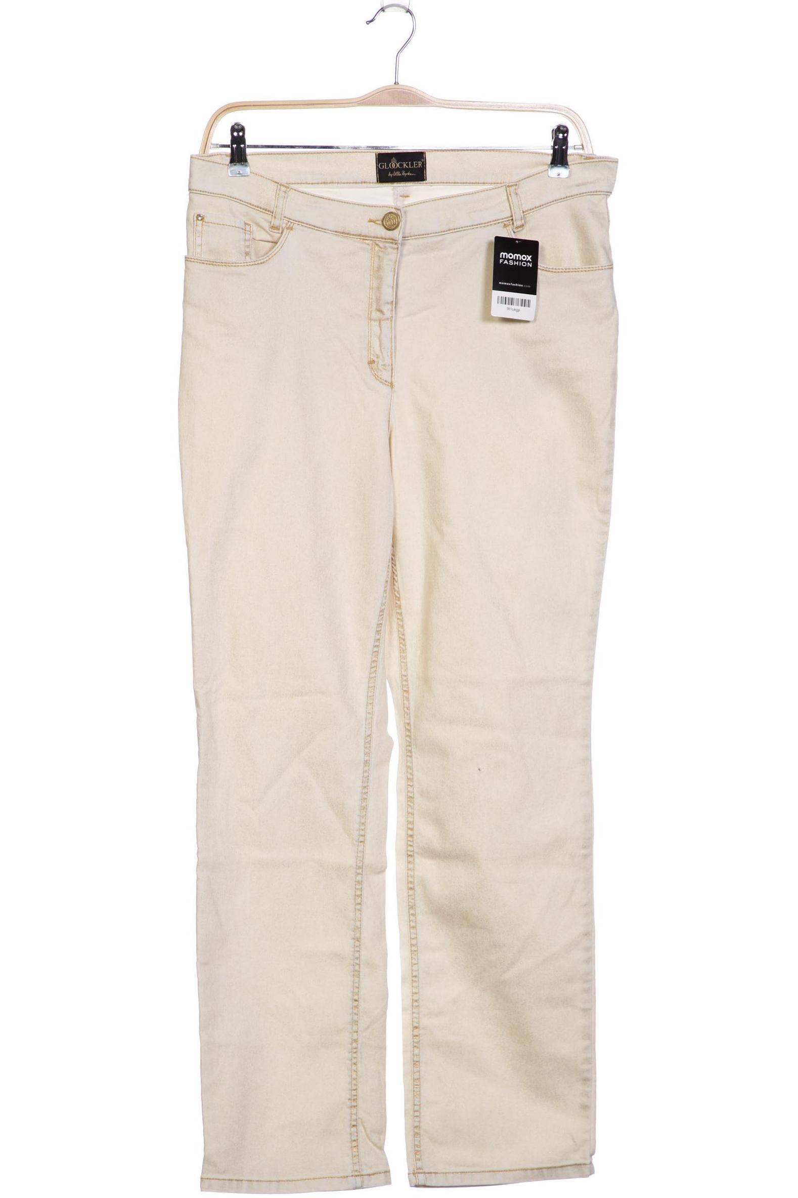 

Ulla Popken Damen Stoffhose, weiß, Gr. 46