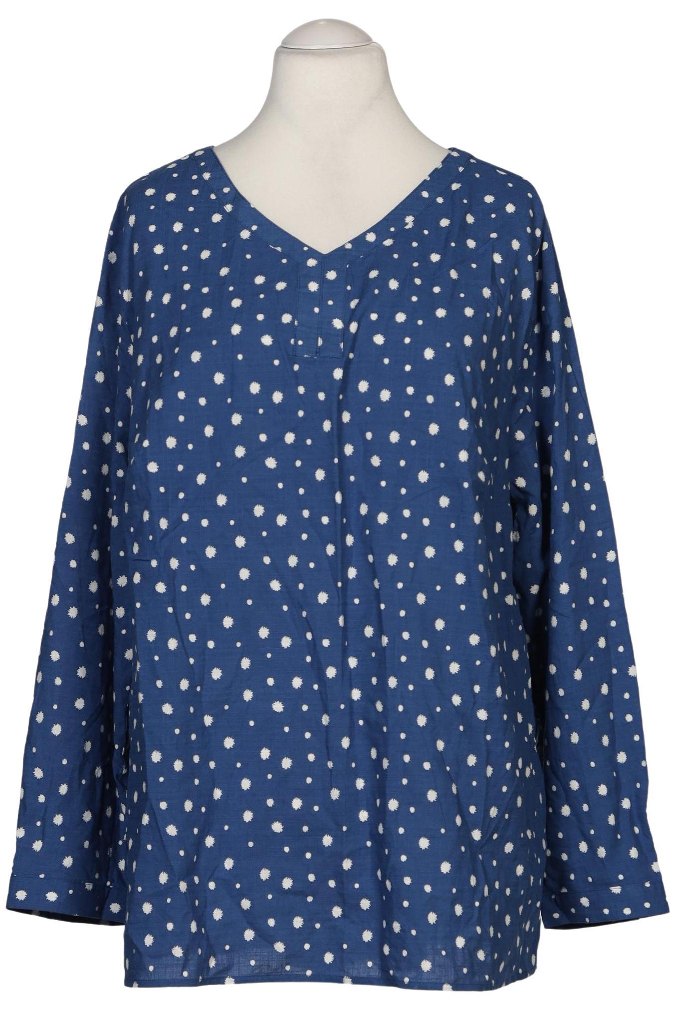 

Ulla Popken Damen Bluse, blau, Gr. 50