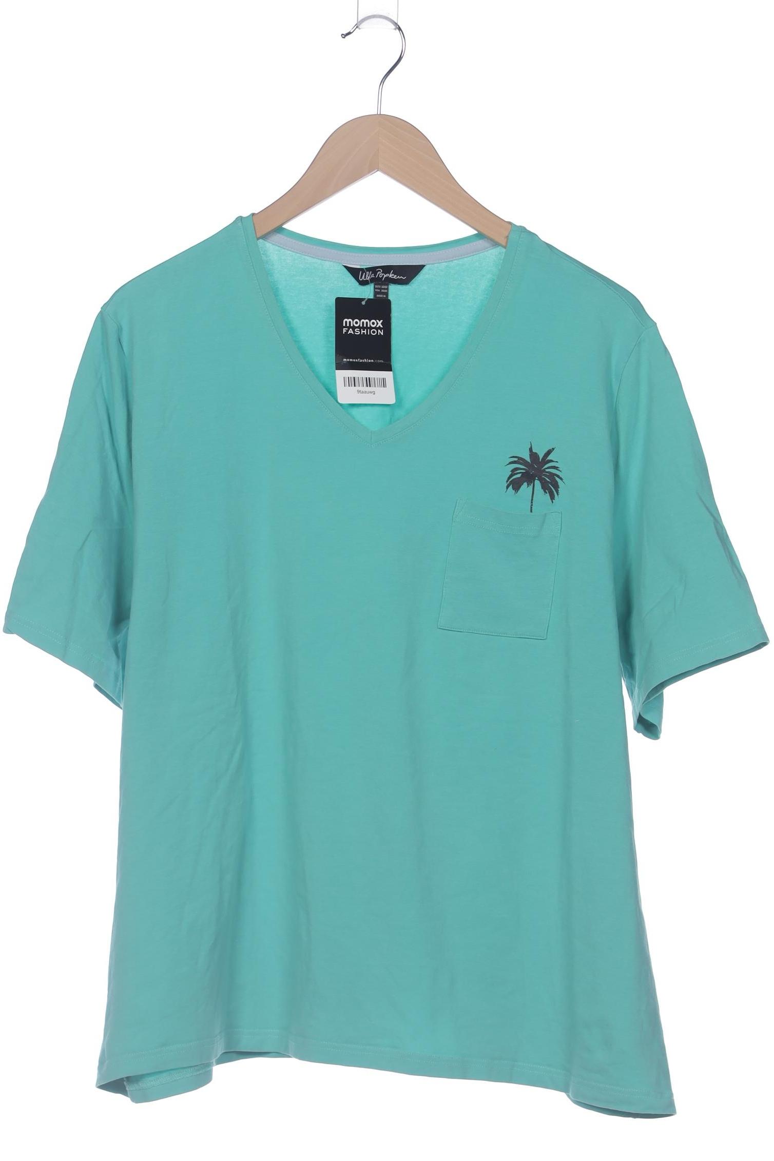 

Ulla Popken Damen T-Shirt, türkis, Gr. 50