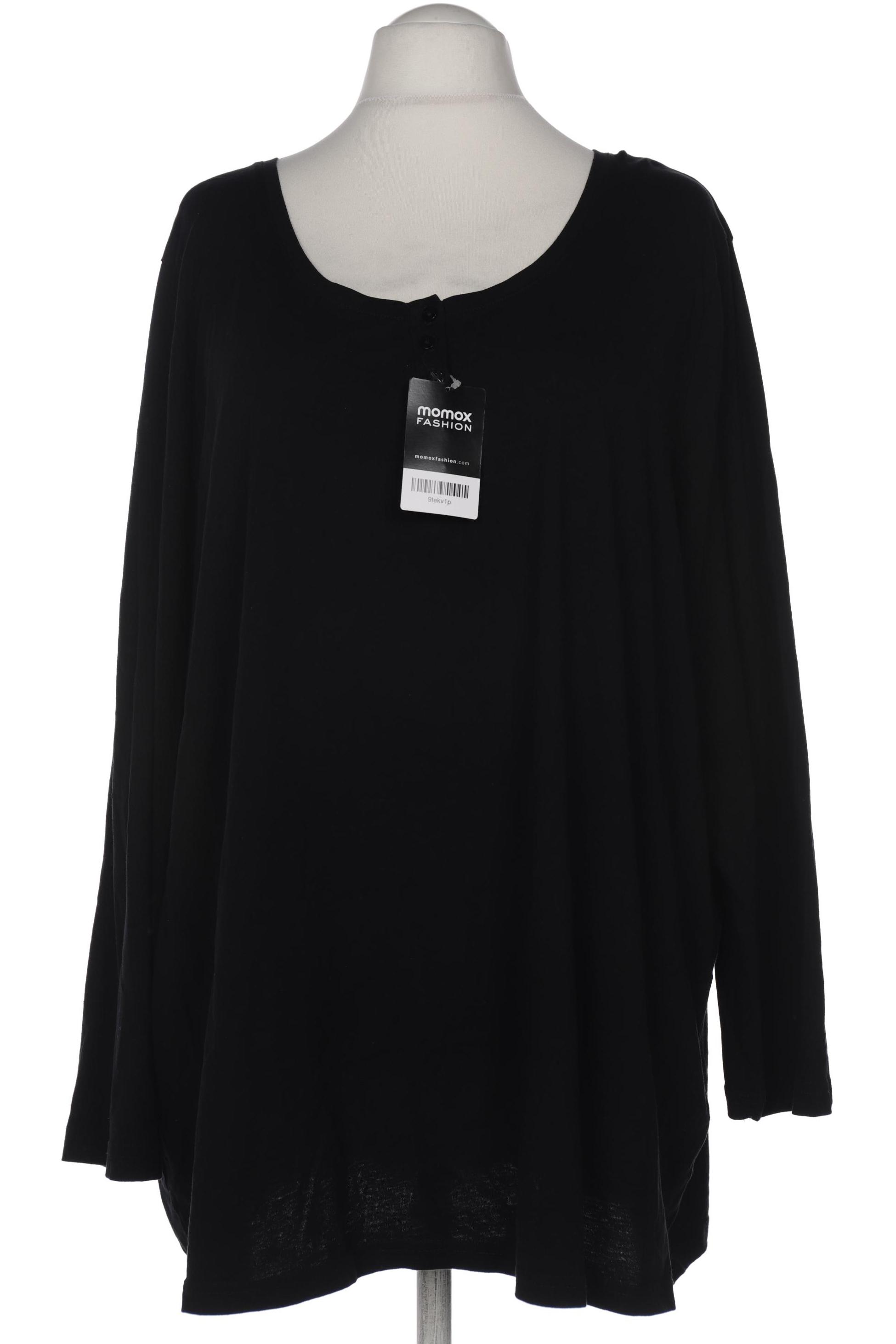 

Ulla Popken Damen Langarmshirt, schwarz, Gr. 56