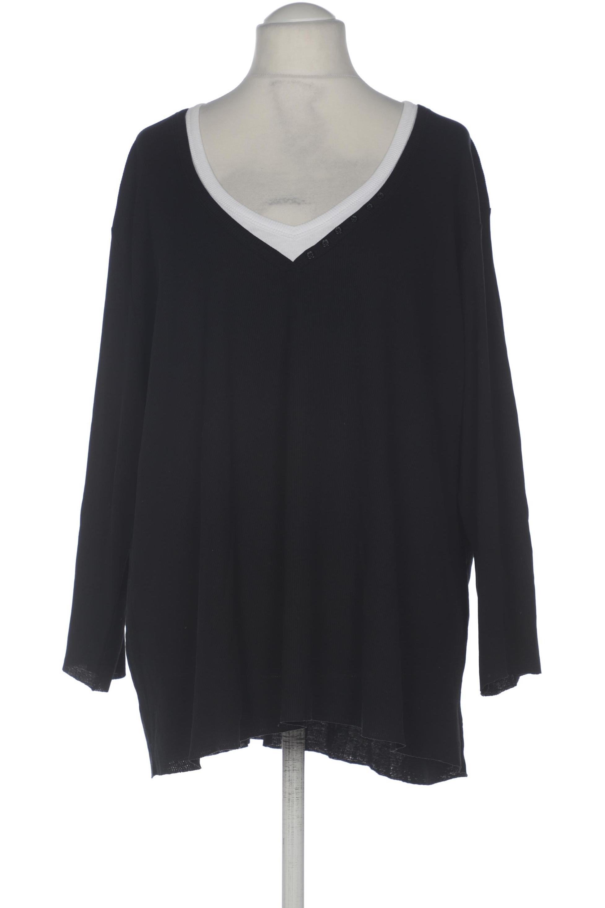 

Ulla Popken Damen Langarmshirt, schwarz, Gr. 52