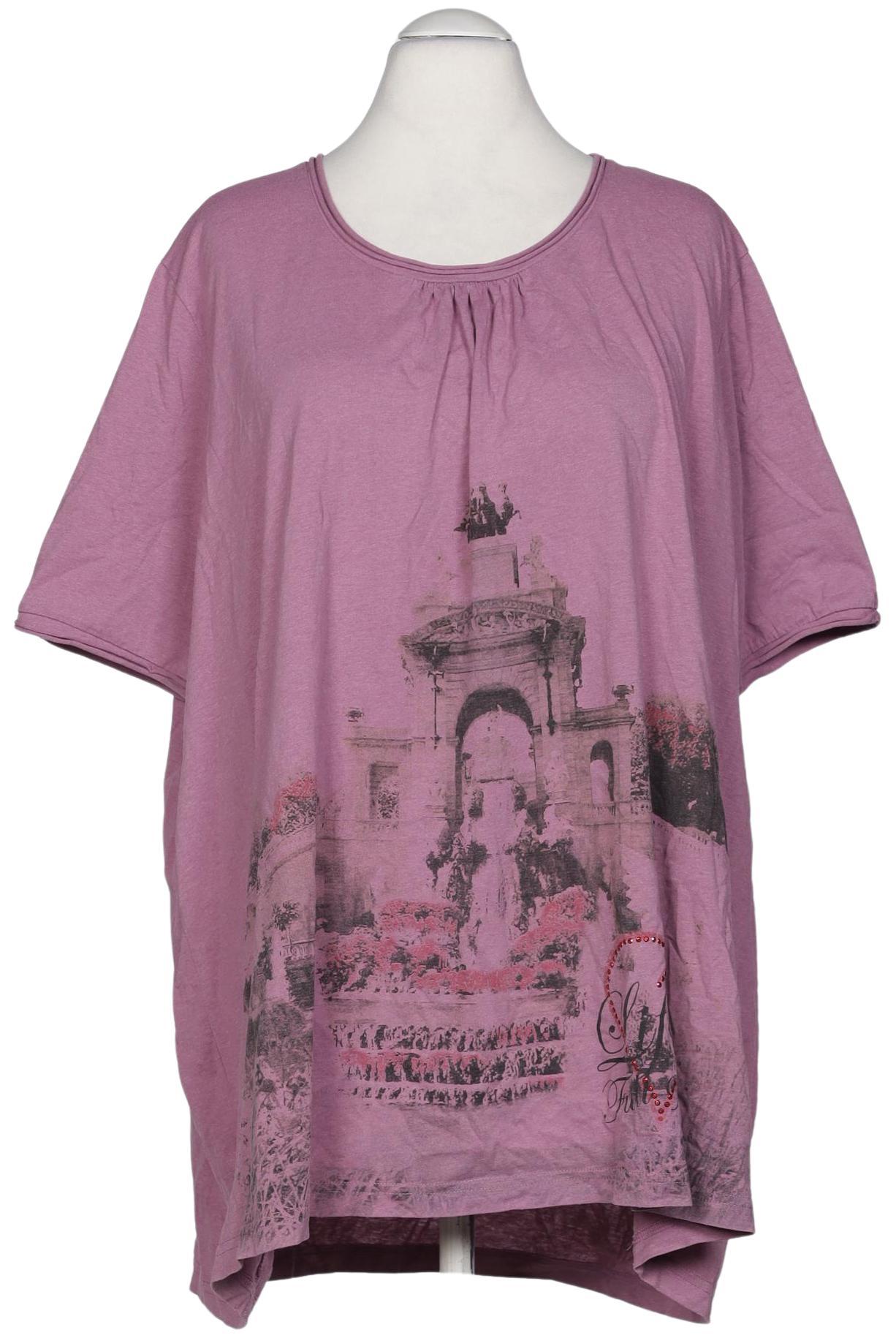 

Ulla Popken Damen T-Shirt, pink, Gr. 62