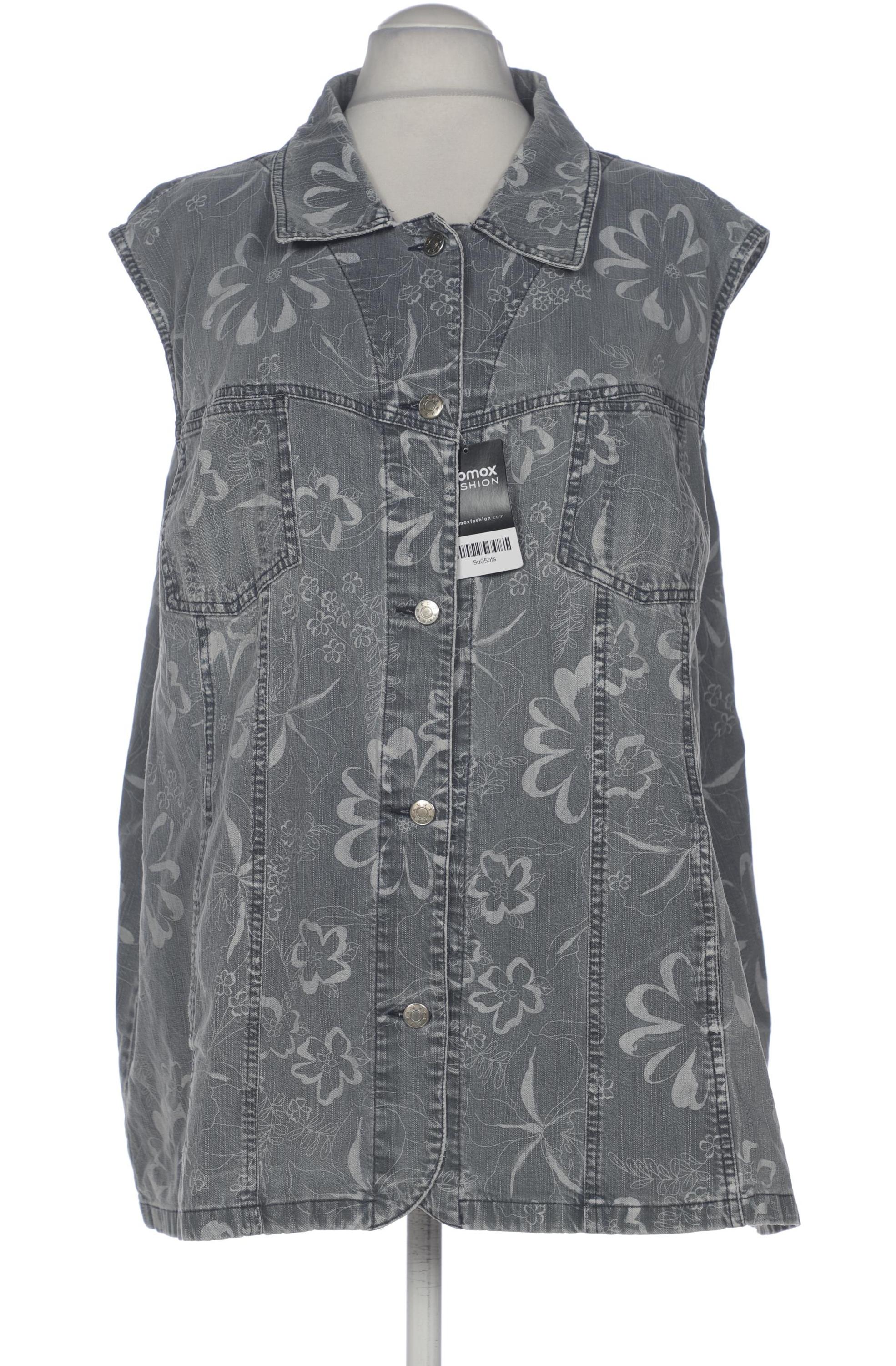 

Ulla Popken Damen Weste, grau, Gr. 56