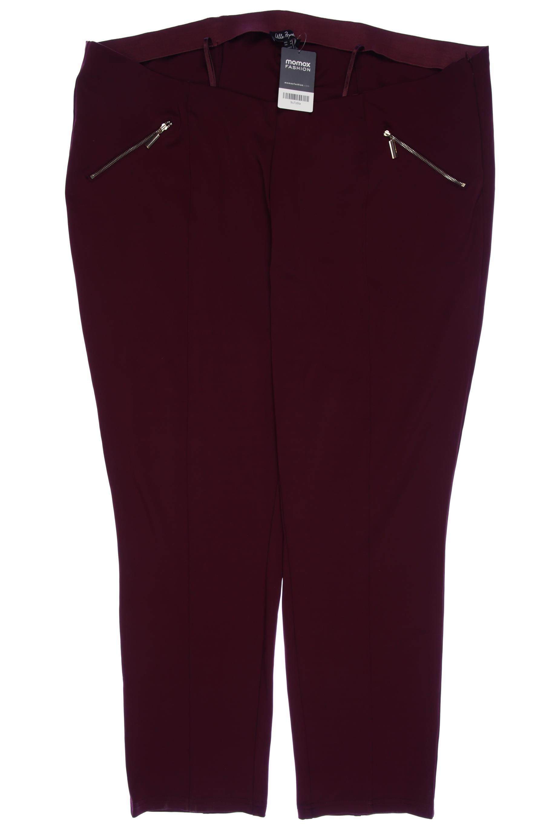 

Ulla Popken Damen Stoffhose, bordeaux, Gr. 58