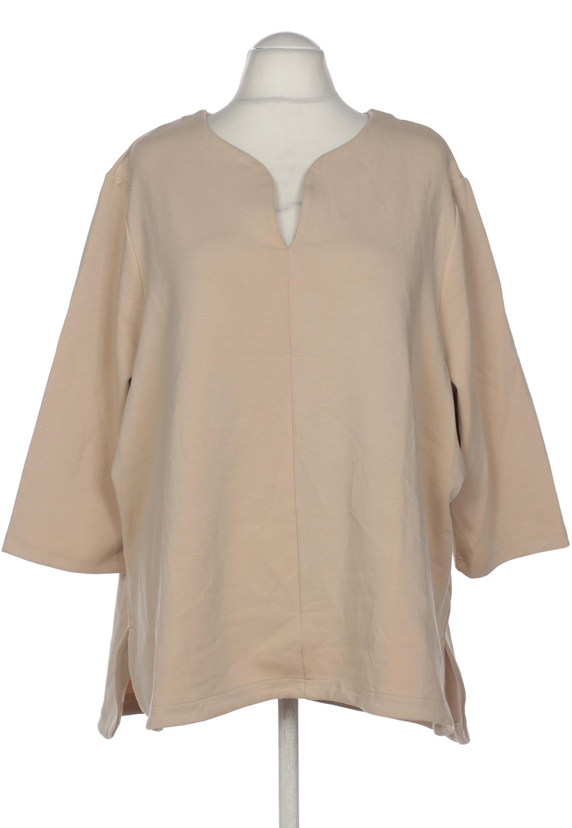 

Ulla Popken Damen Sweatshirt, beige, Gr. 54