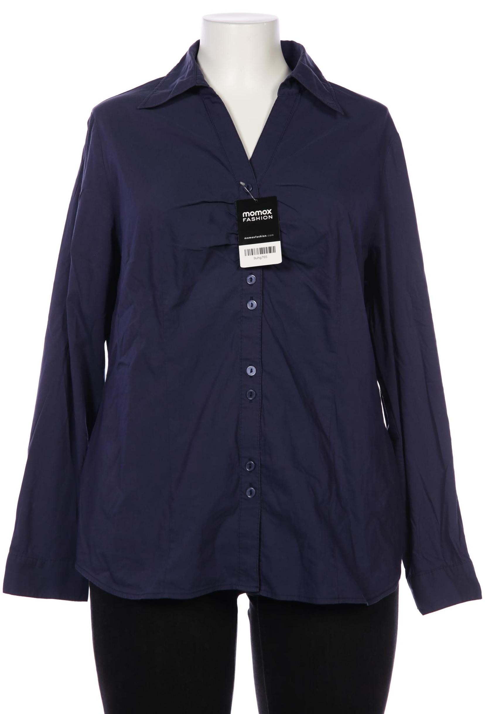

Ulla Popken Damen Bluse, marineblau, Gr. 46