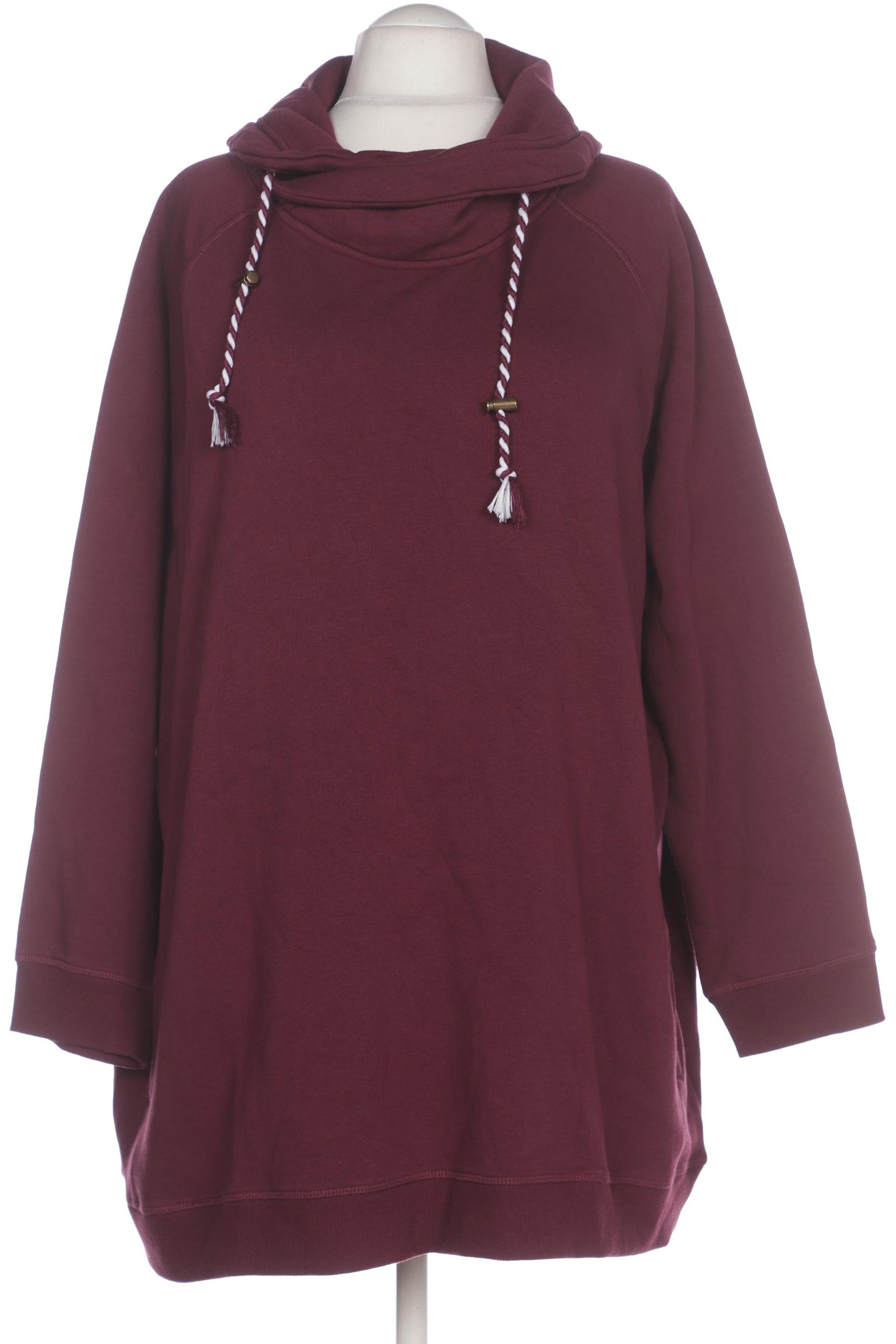 

Ulla Popken Damen Sweatshirt, bordeaux, Gr. 54