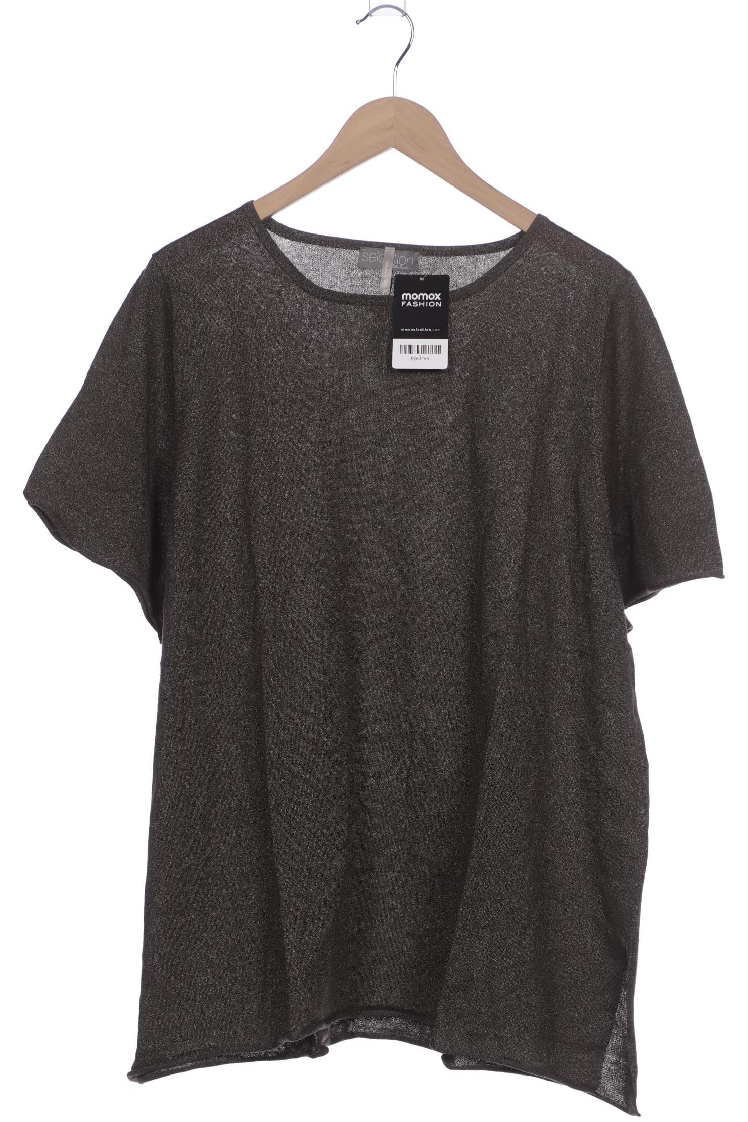

Ulla Popken Damen T-Shirt, braun, Gr. 54