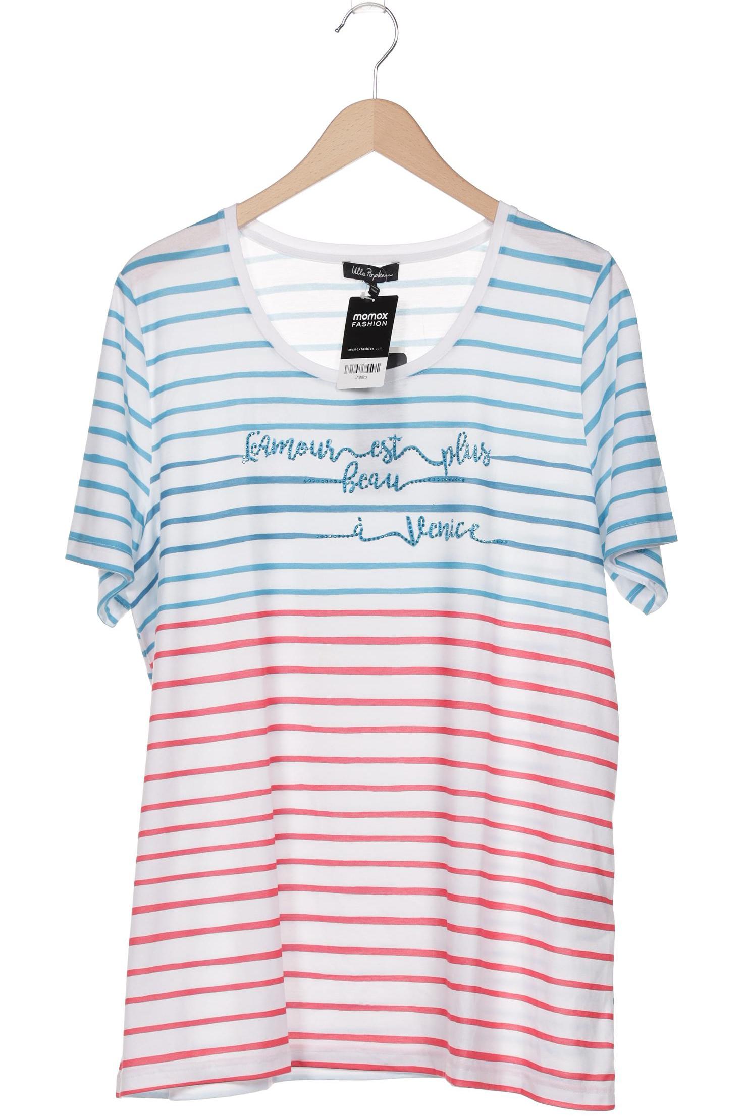 

Ulla Popken Damen T-Shirt, weiß, Gr. 46