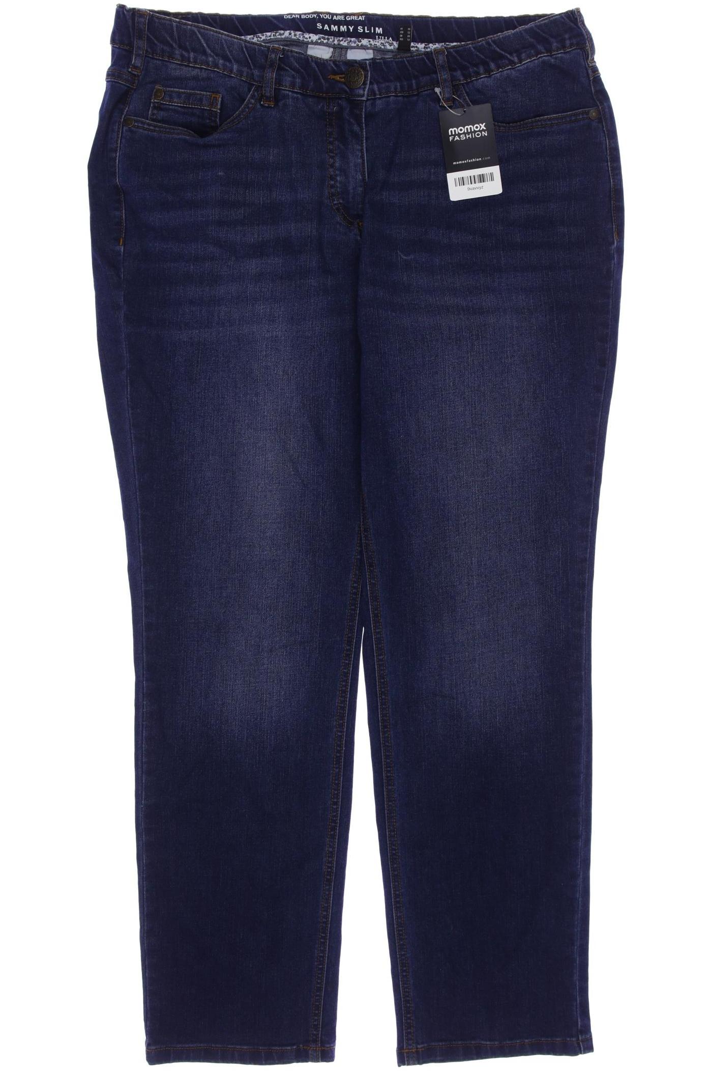 

Ulla Popken Damen Jeans, marineblau, Gr. 46