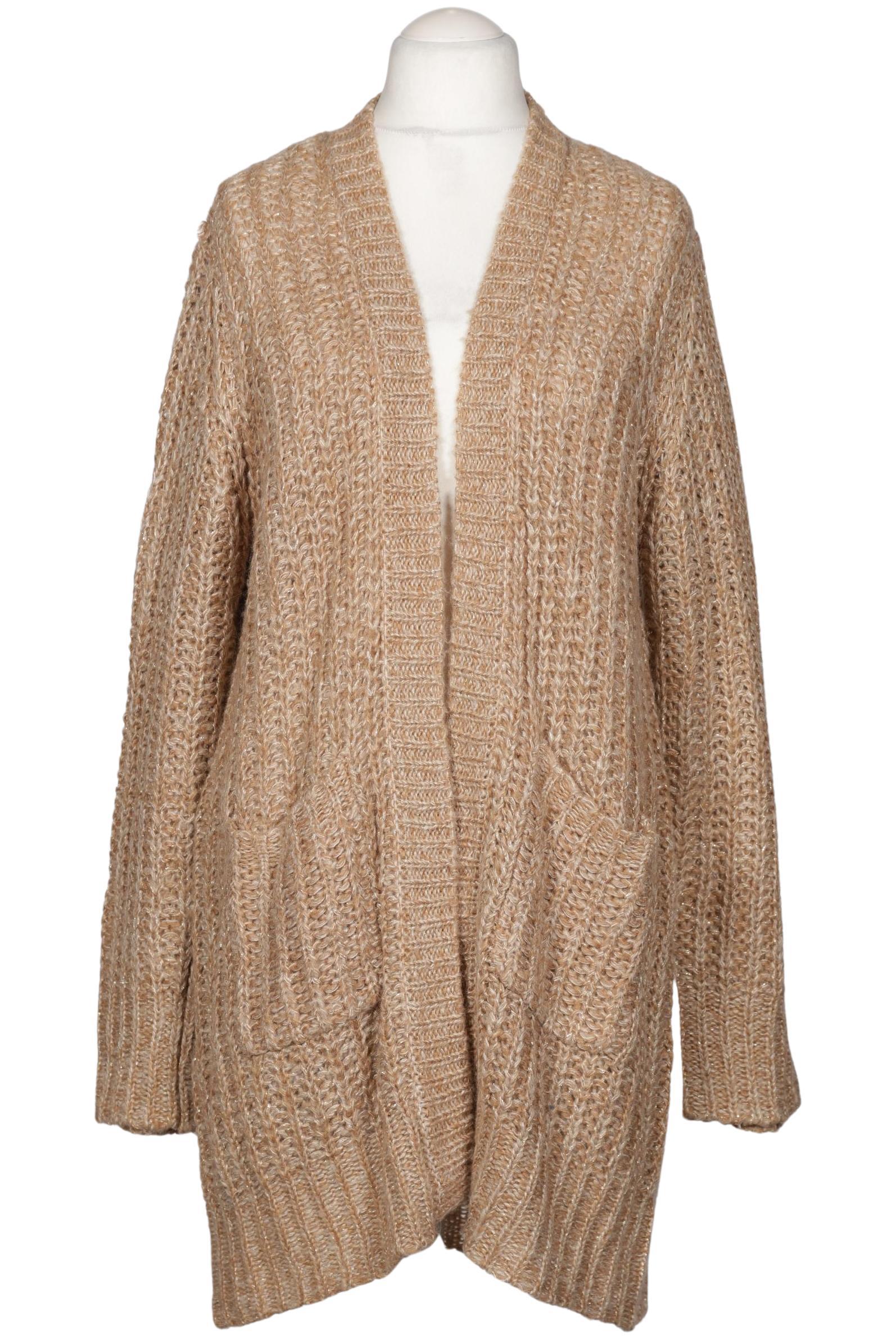 

Ulla Popken Damen Strickjacke, beige, Gr. 50