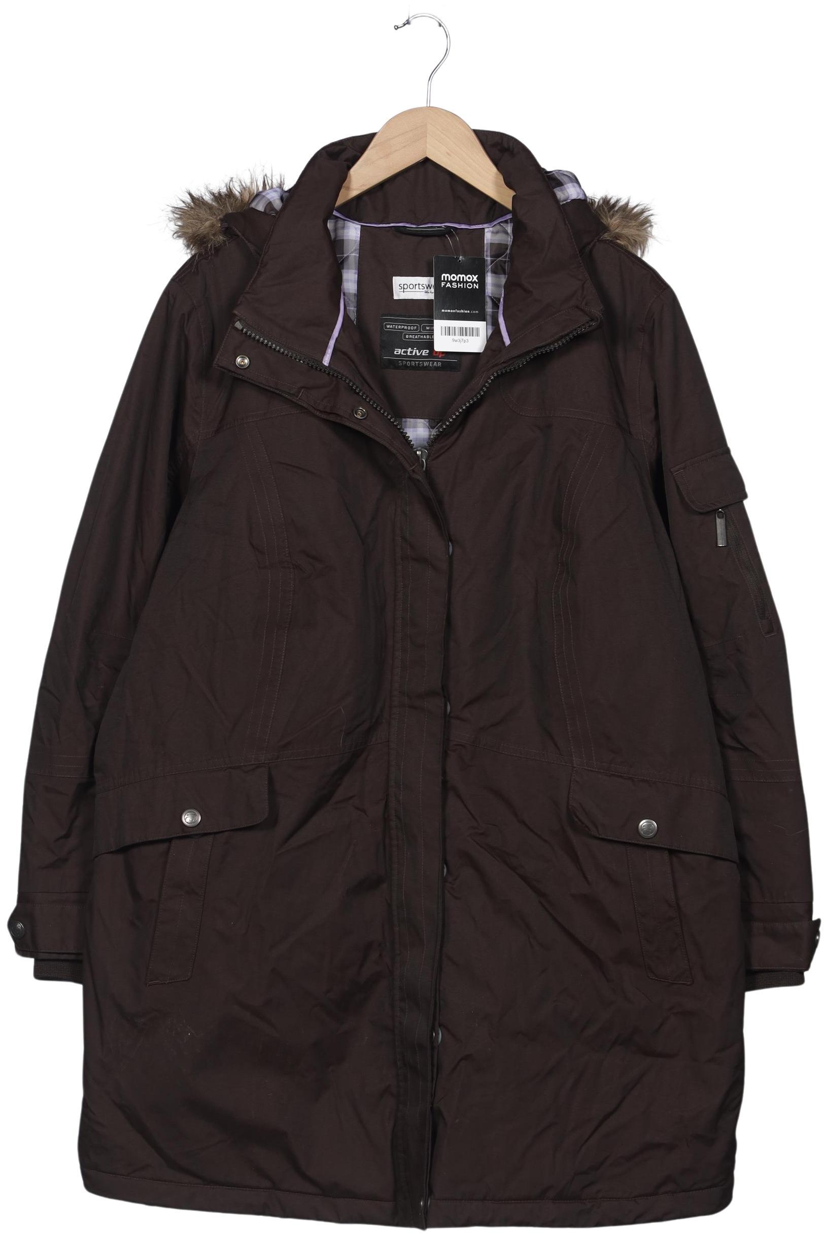 

Ulla Popken Damen Jacke, braun, Gr. 46
