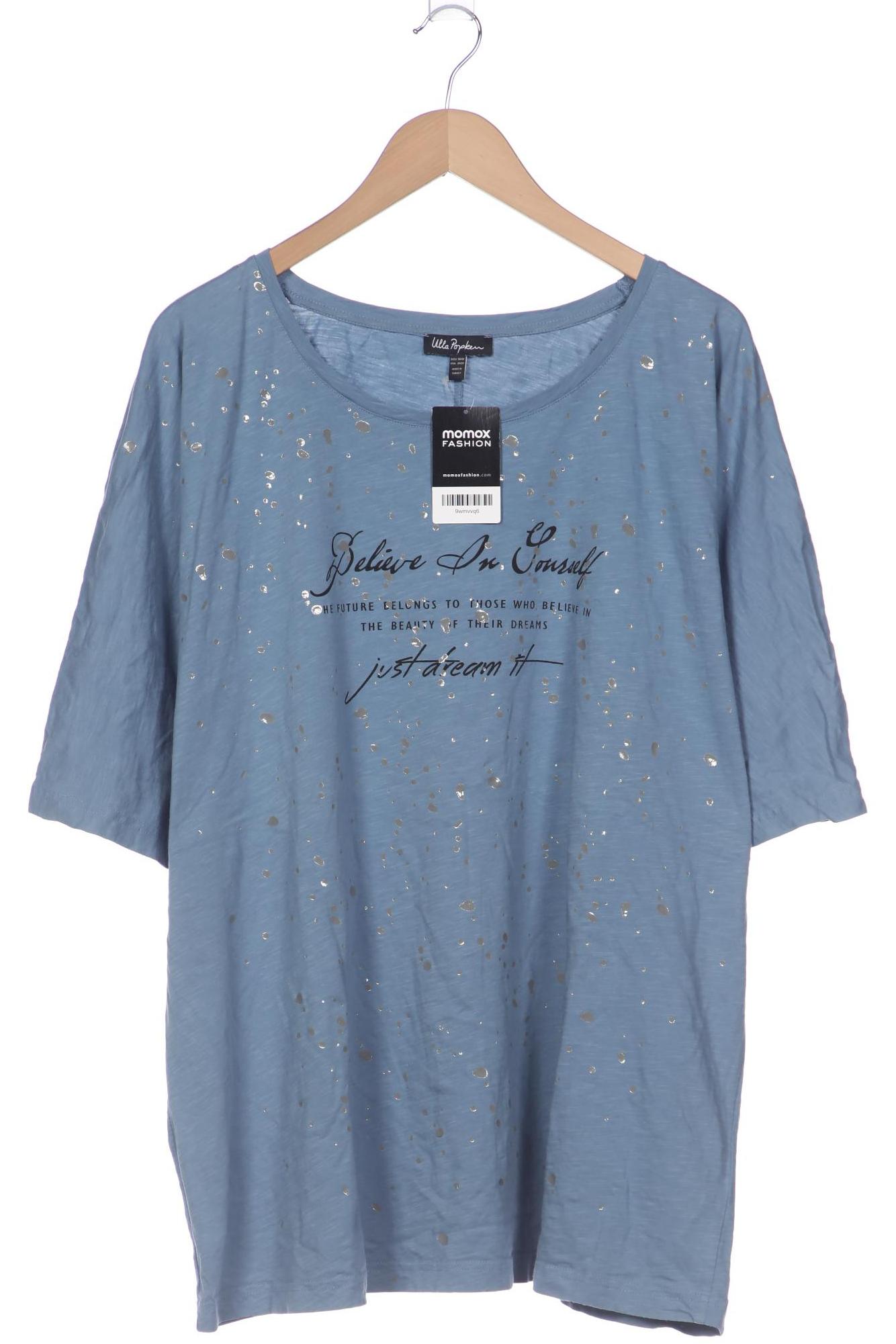 

Ulla Popken Damen T-Shirt, blau, Gr. 50