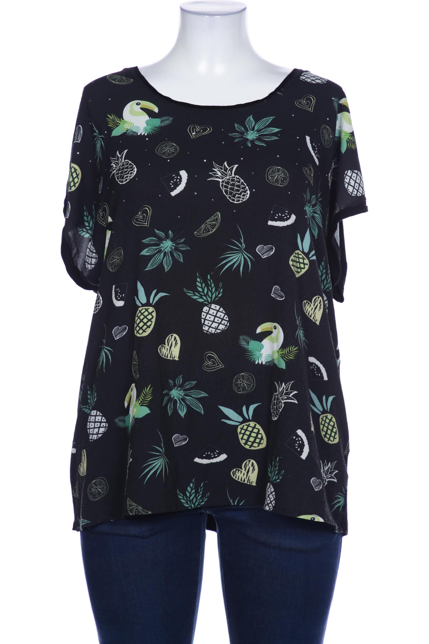 

Ulla Popken Damen Bluse, schwarz, Gr. 46
