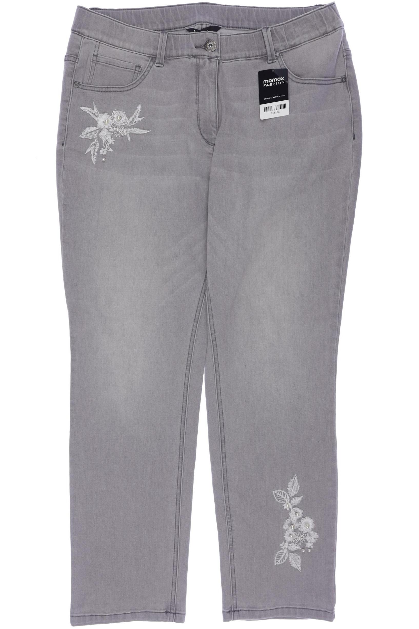 

Ulla Popken Damen Jeans, grau, Gr. 46