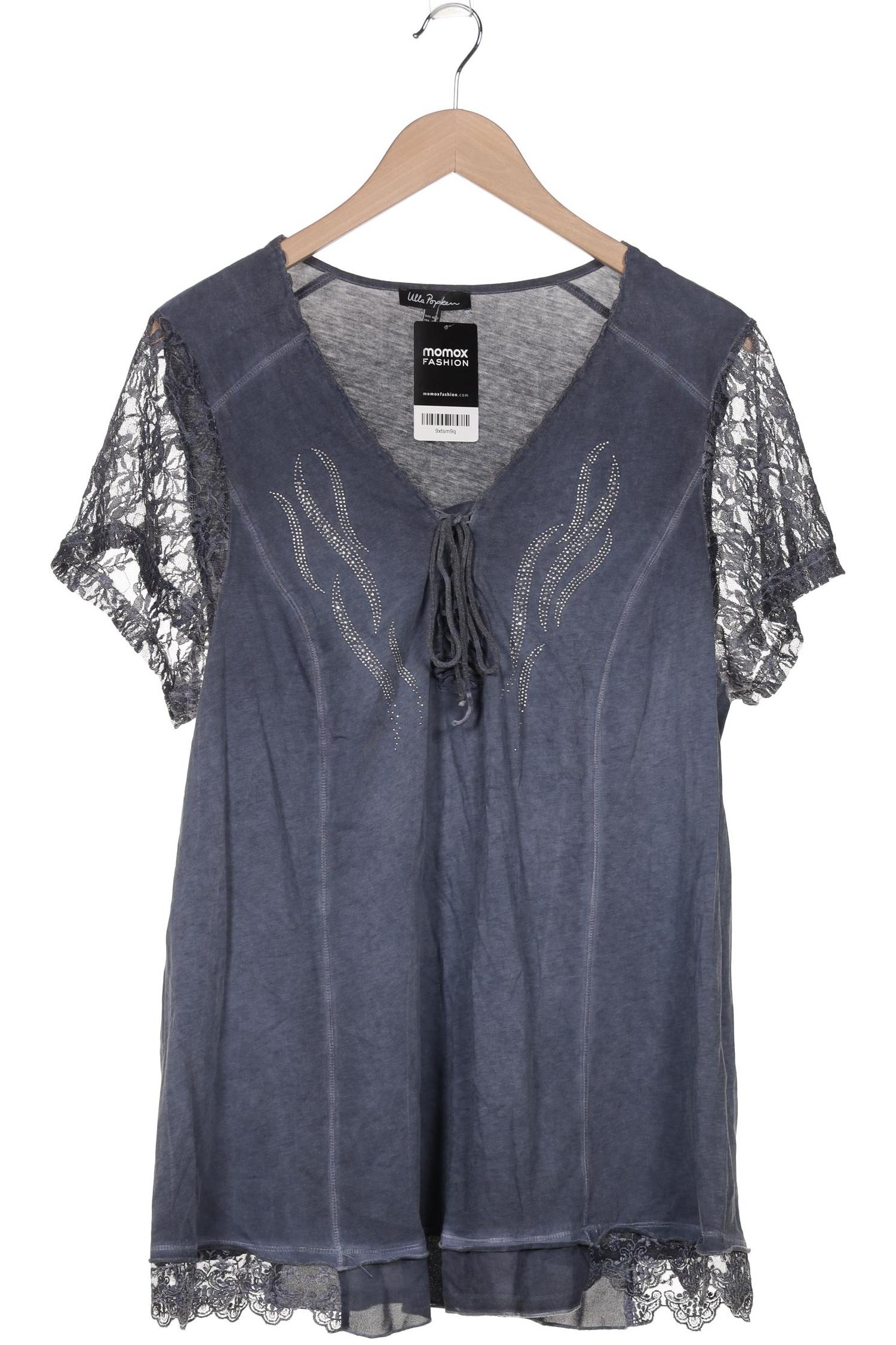 

Ulla Popken Damen T-Shirt, blau, Gr. 46