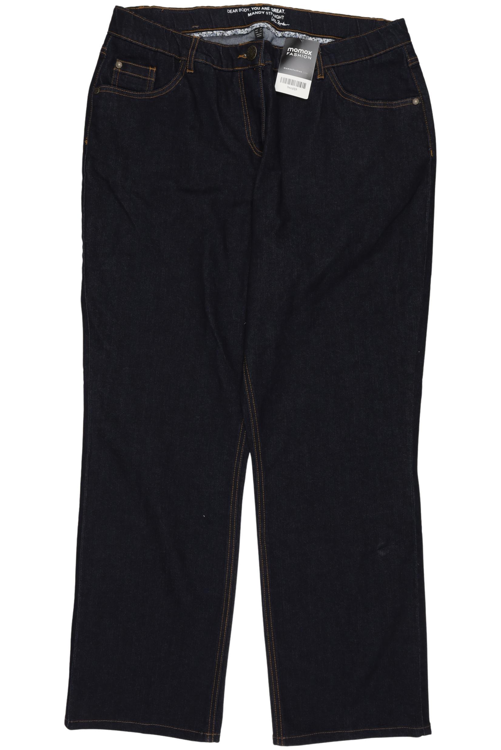 

Ulla Popken Damen Jeans, marineblau, Gr. 23