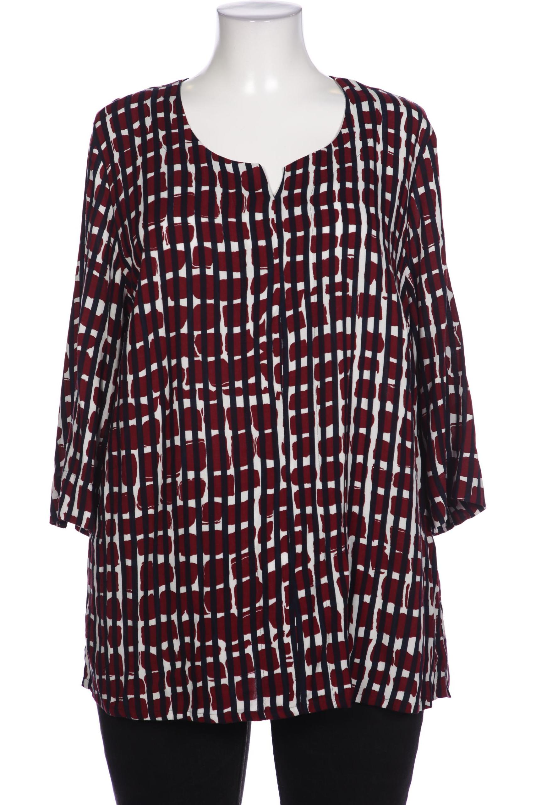 

Ulla Popken Damen Bluse, bordeaux, Gr. 46