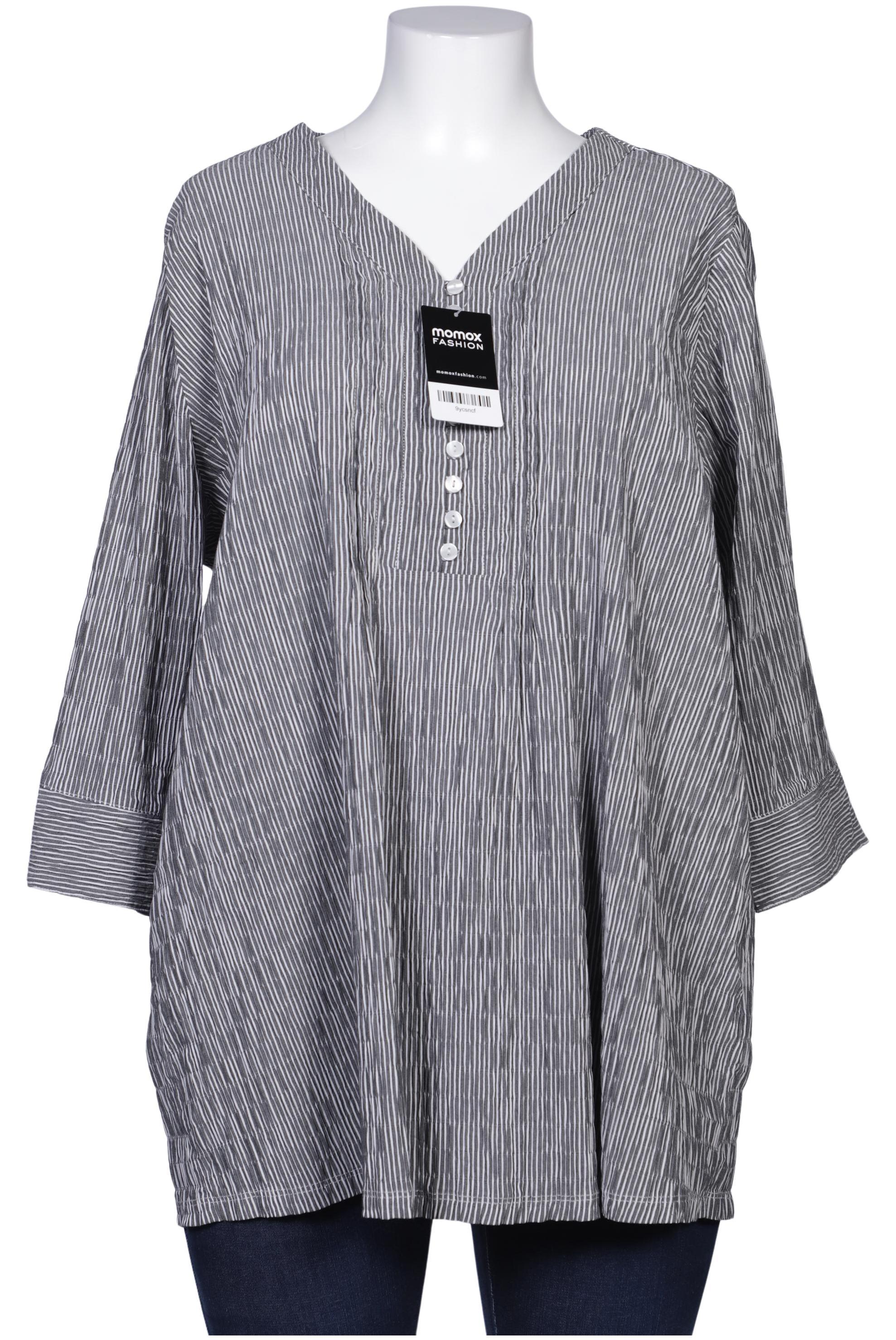 

Ulla Popken Damen Bluse, grau, Gr. 50