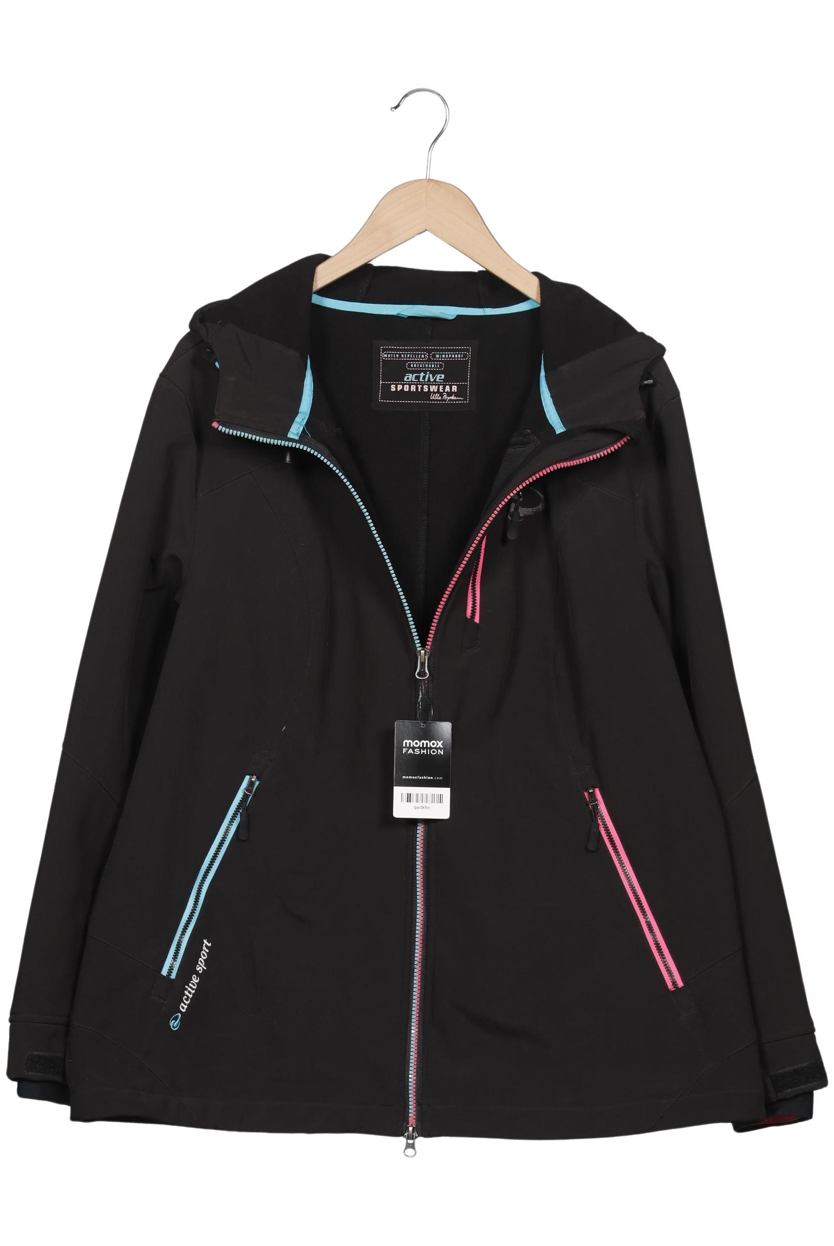 

Ulla Popken Damen Jacke, schwarz, Gr. 46