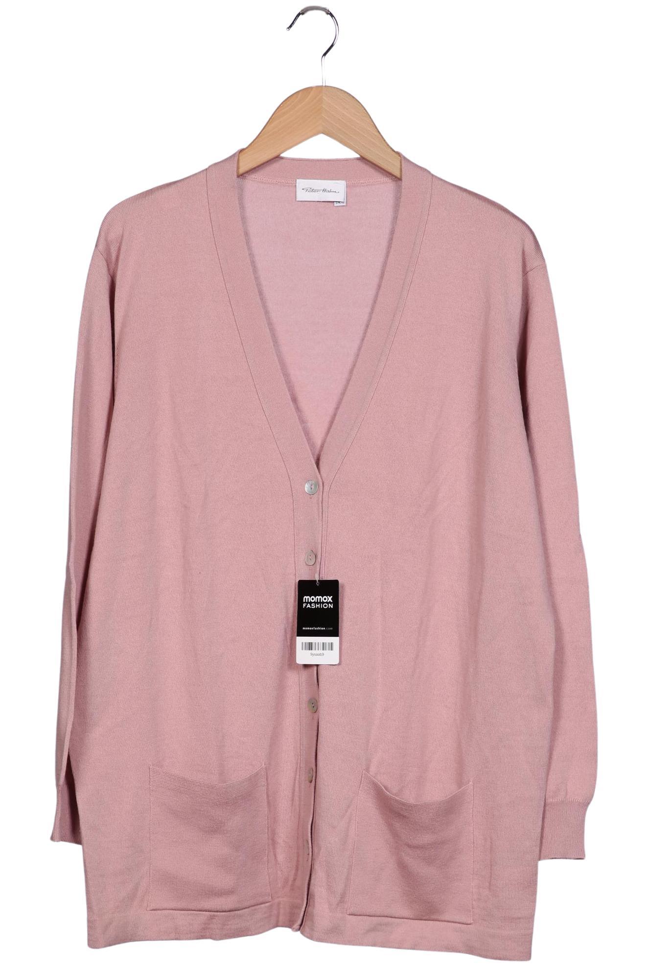

Ulla Popken Damen Strickjacke, pink, Gr. 48