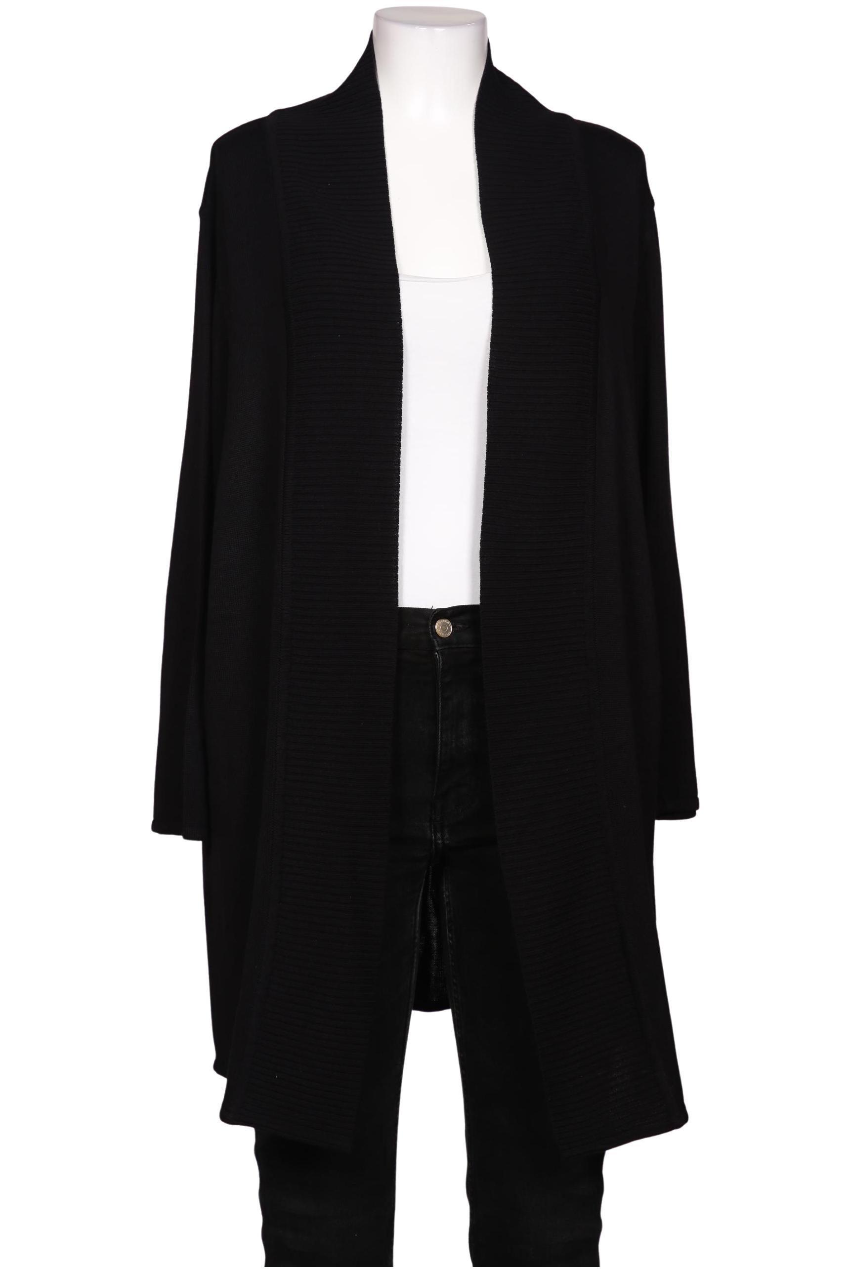 

Ulla Popken Damen Strickjacke, schwarz, Gr. 46