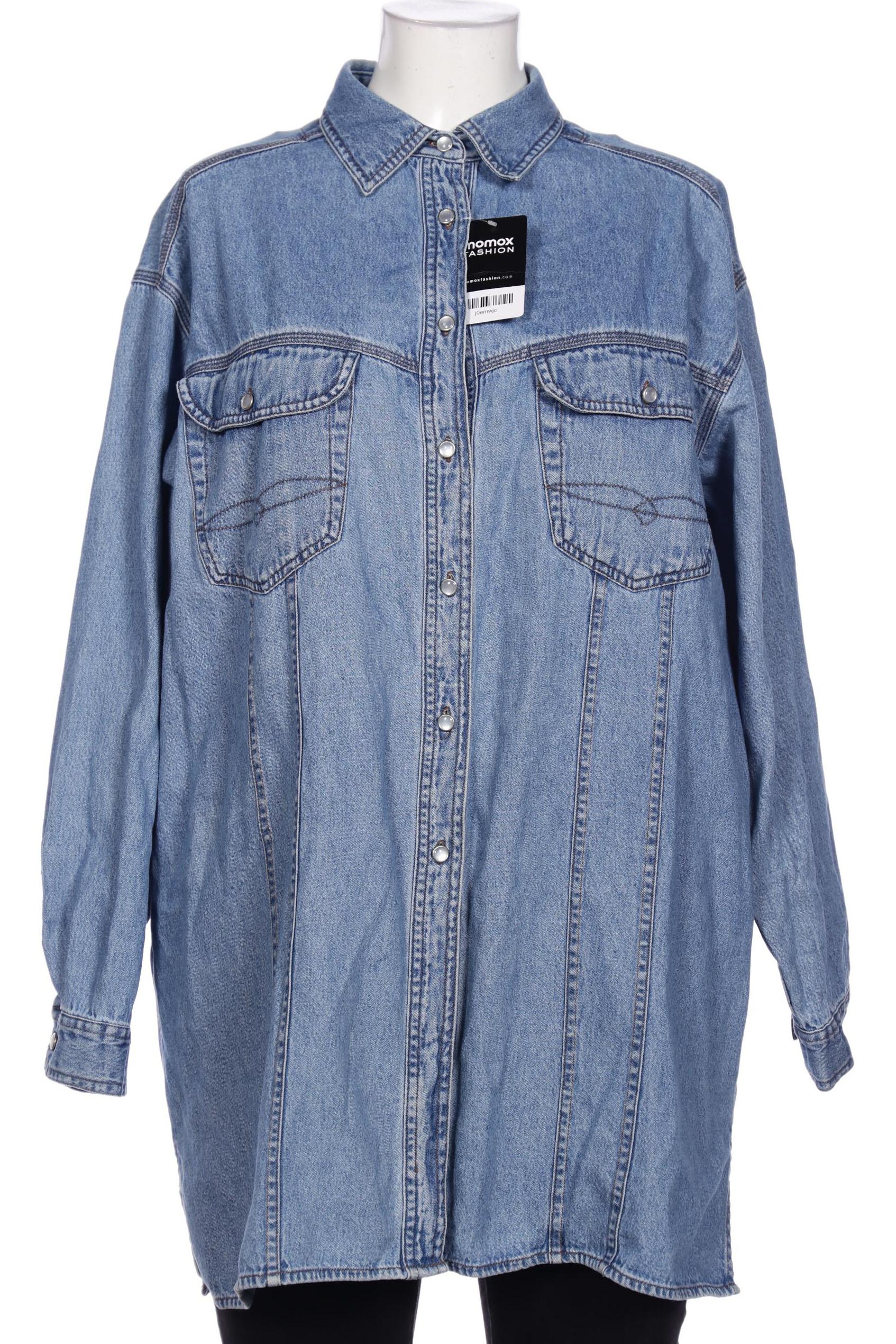 

Ulla Popken Damen Bluse, blau, Gr. 46