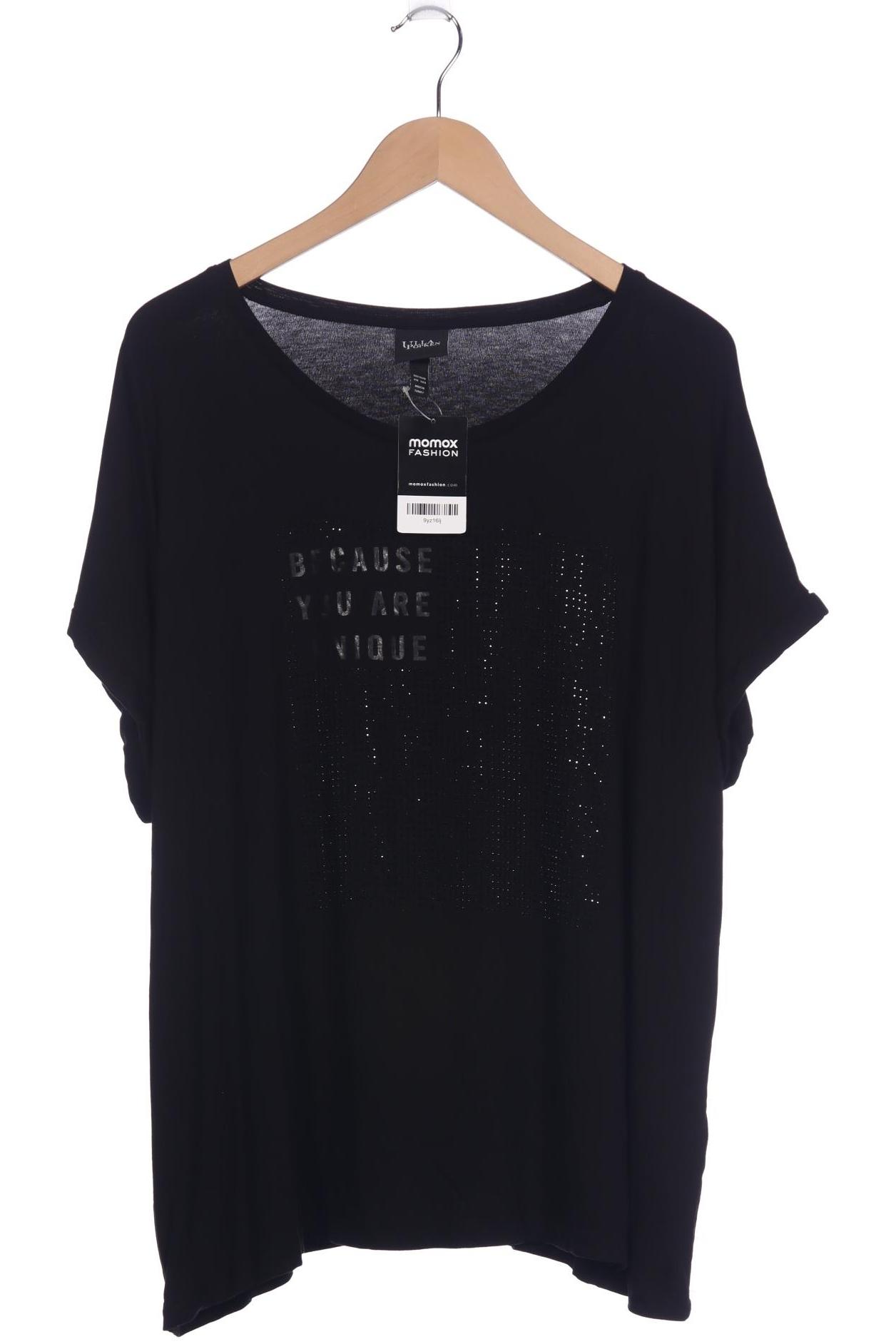 

Ulla Popken Damen T-Shirt, schwarz, Gr. 46