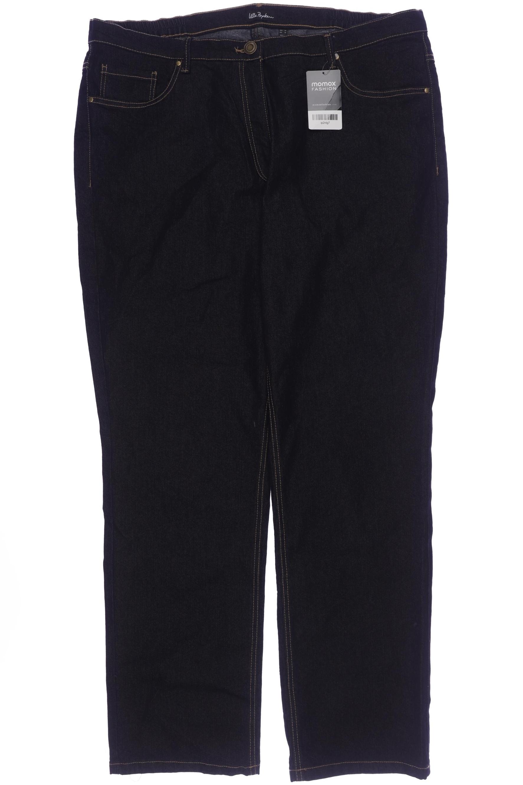 

Ulla Popken Damen Jeans, schwarz, Gr. 50