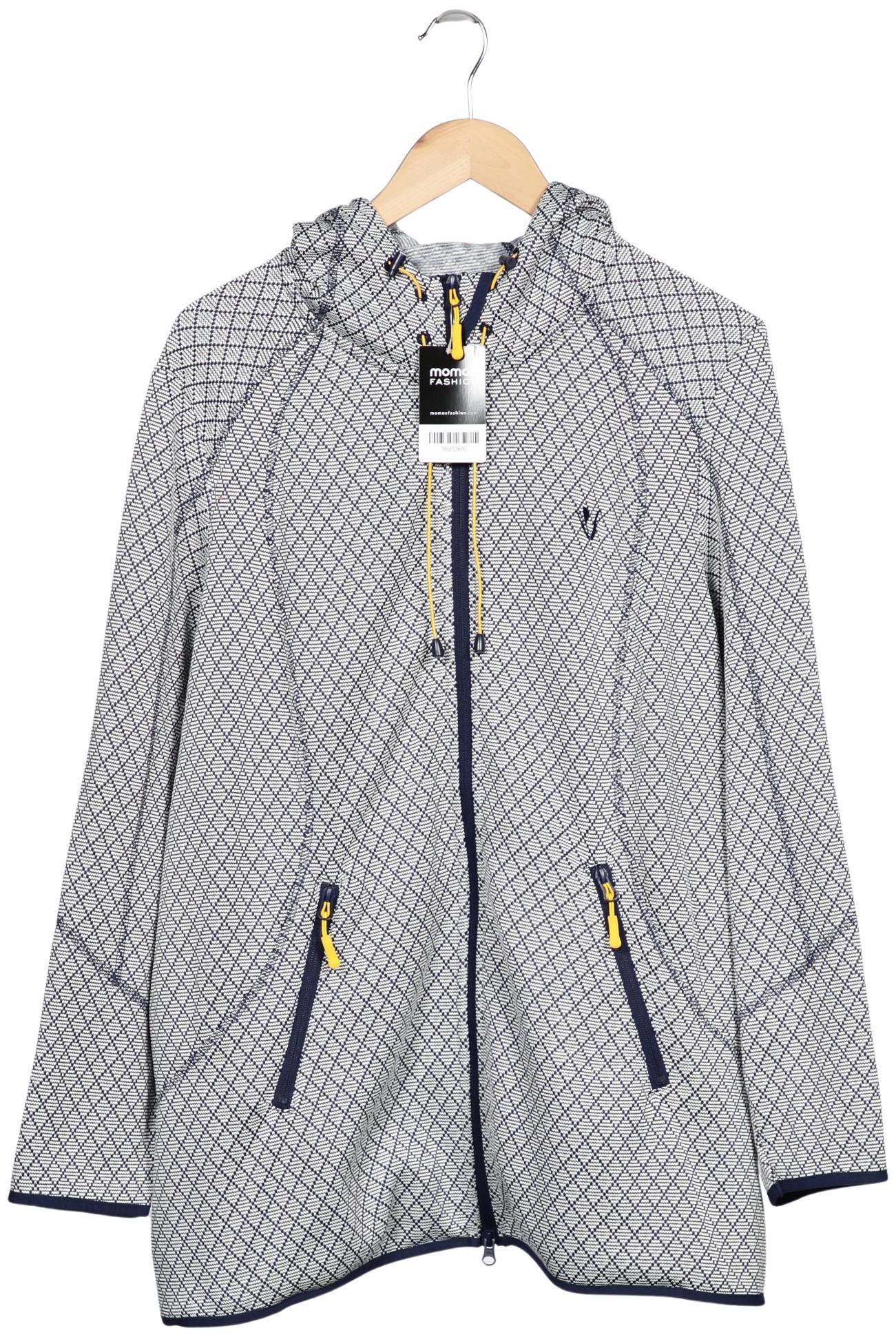 

Ulla Popken Damen Kapuzenpullover, grau, Gr. 52