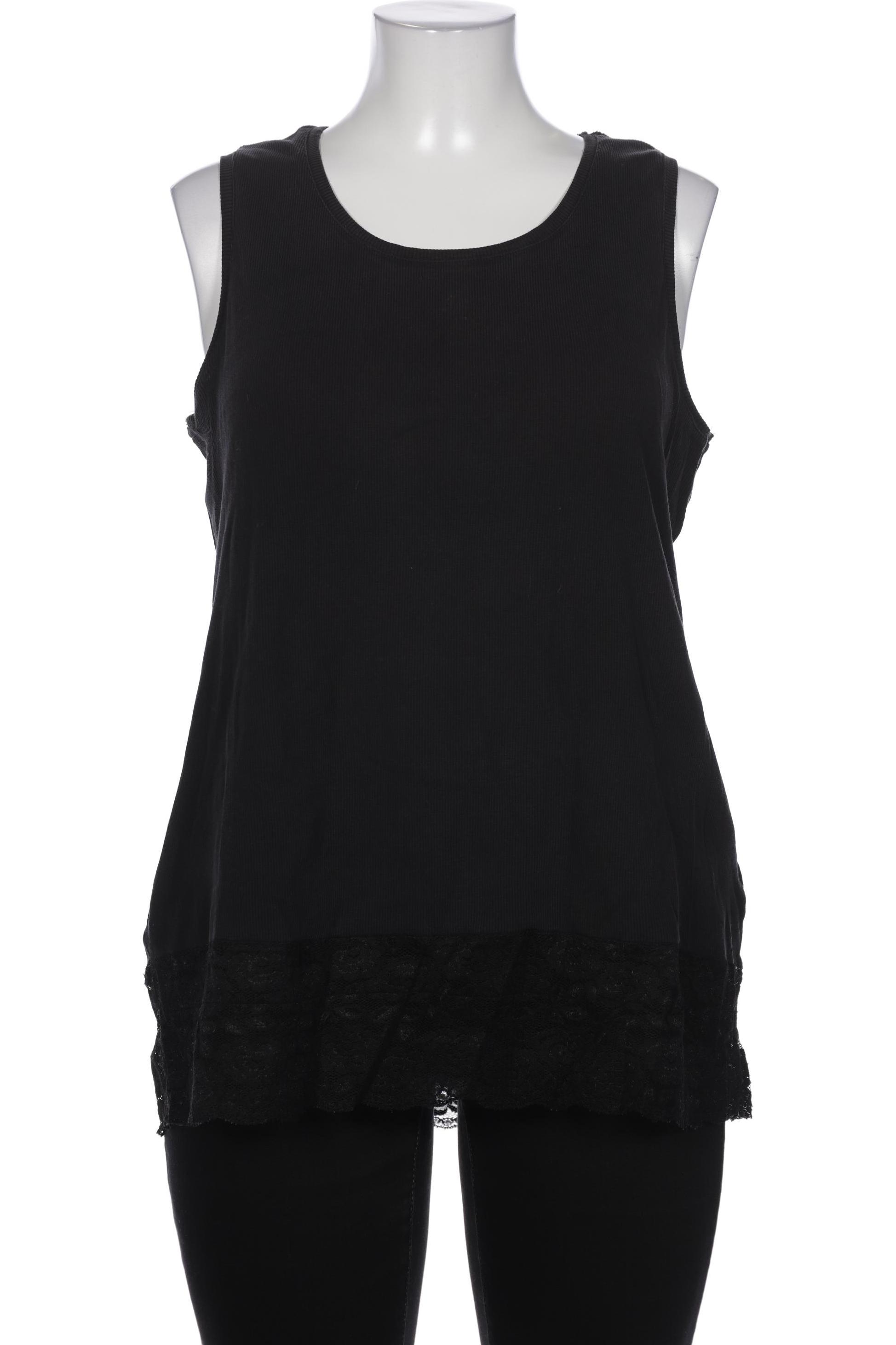 

Ulla Popken Damen Top, schwarz, Gr. 44