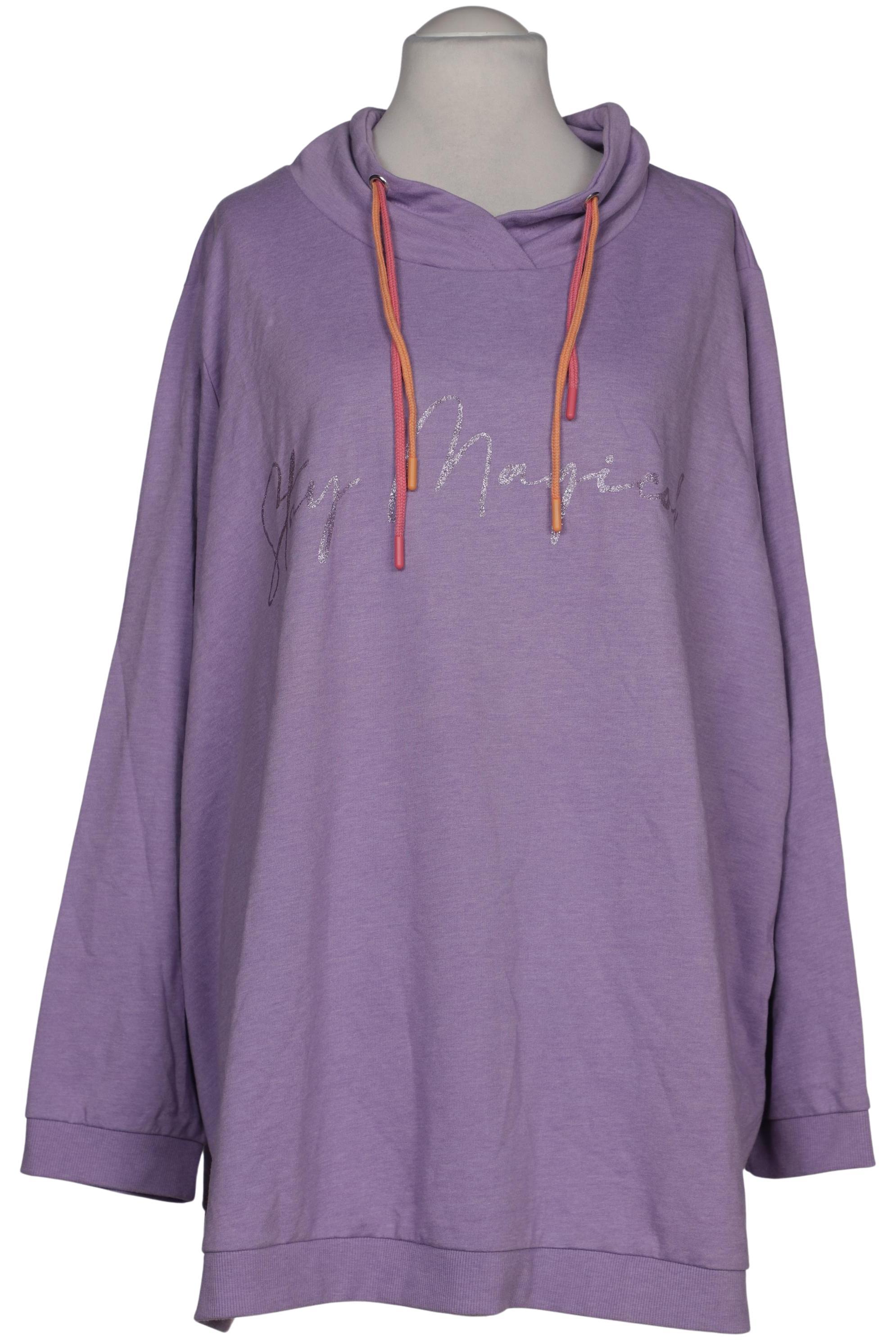 

Ulla Popken Damen Sweatshirt, flieder, Gr. 62