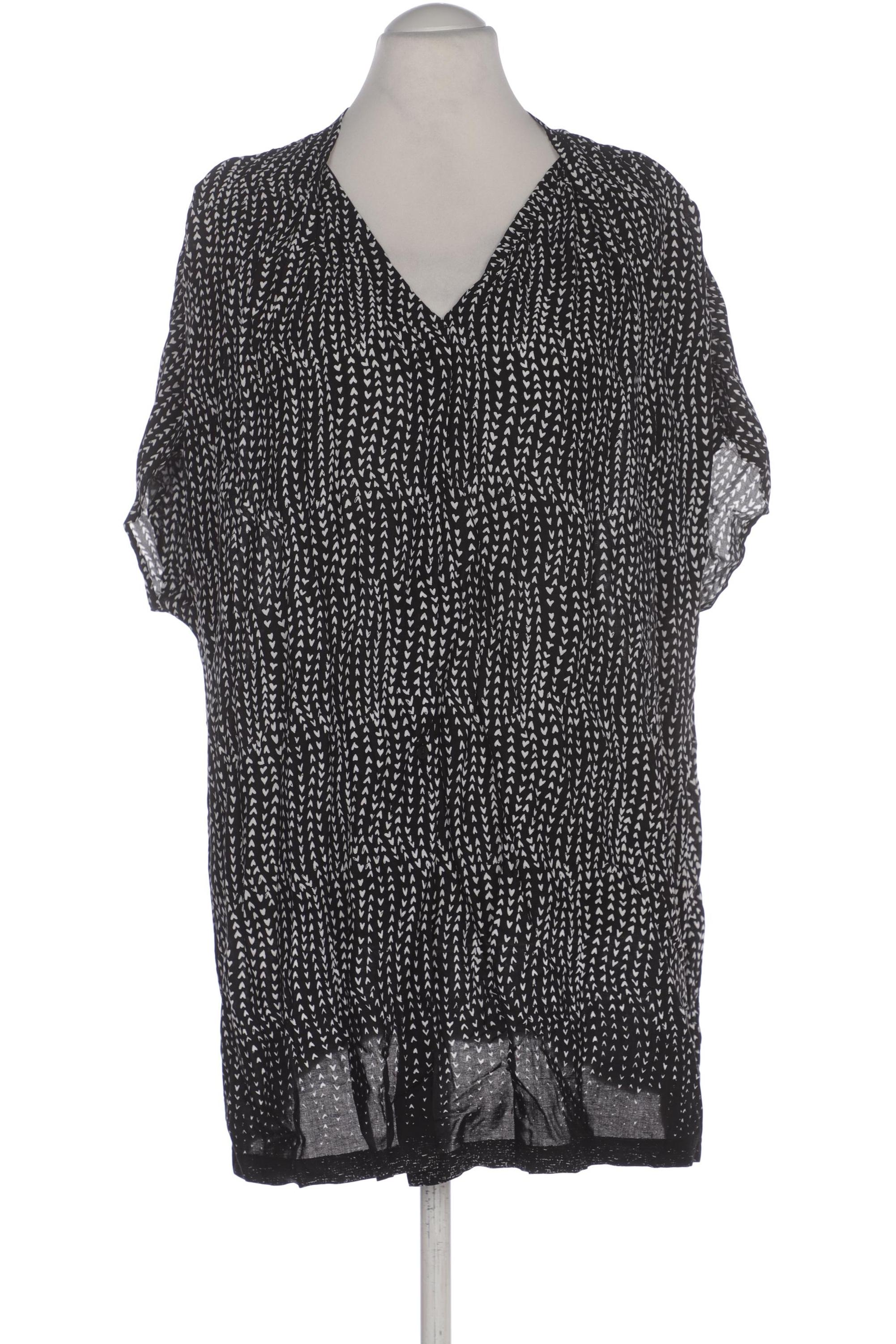 

Ulla Popken Damen Bluse, schwarz, Gr. 54
