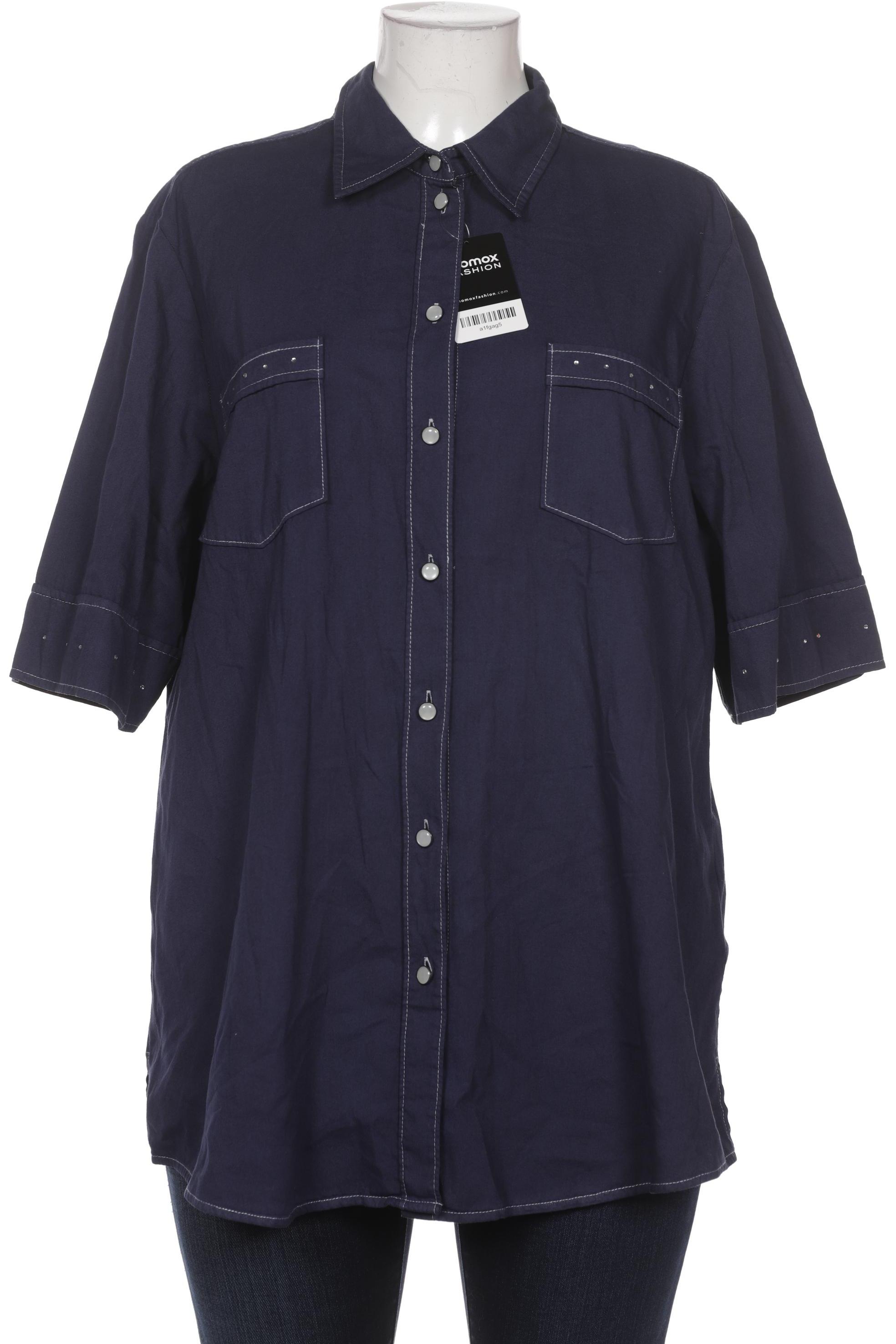

Ulla Popken Damen Bluse, marineblau, Gr. 46