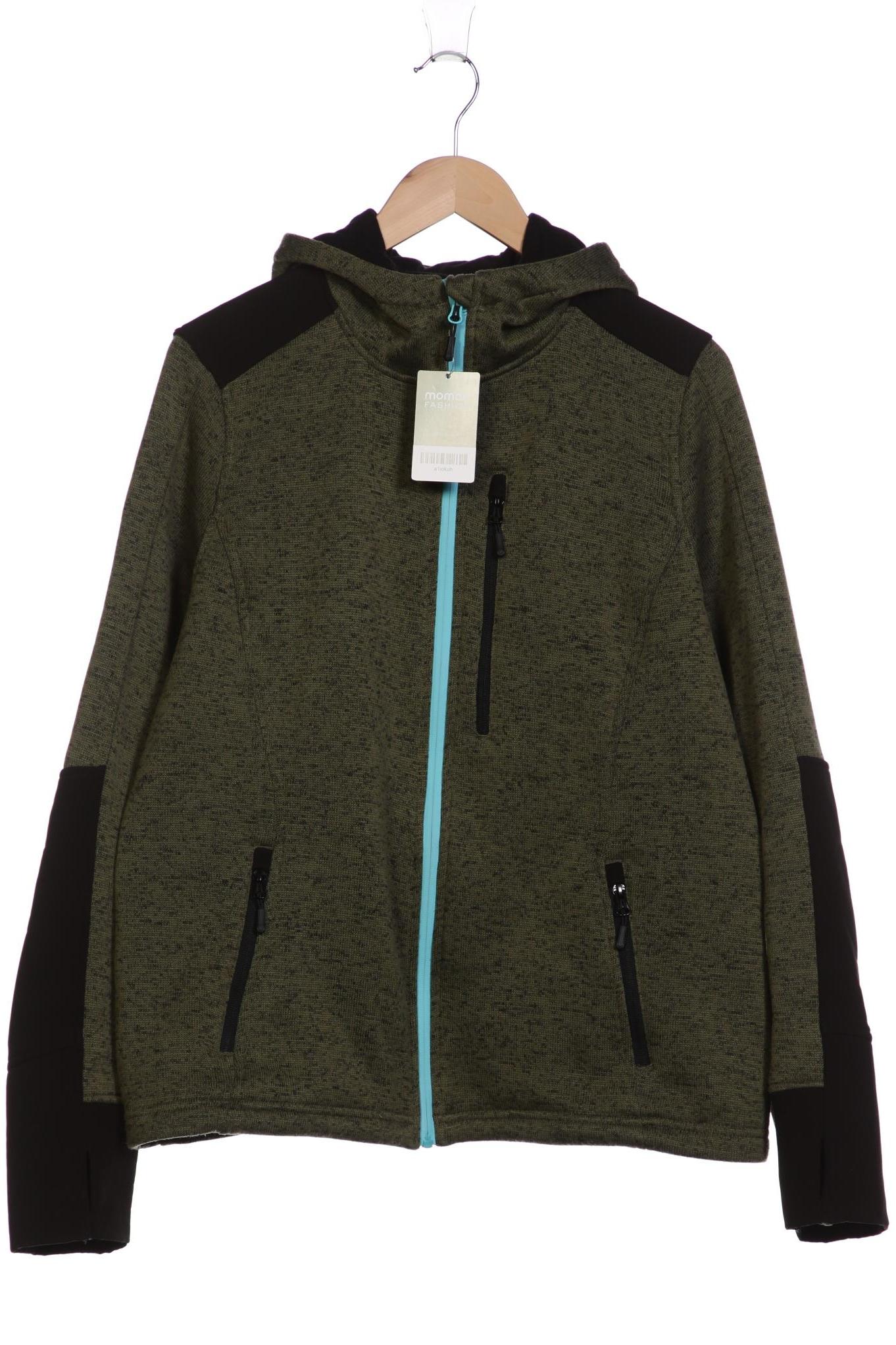 

Ulla Popken Damen Kapuzenpullover, grün, Gr. 46