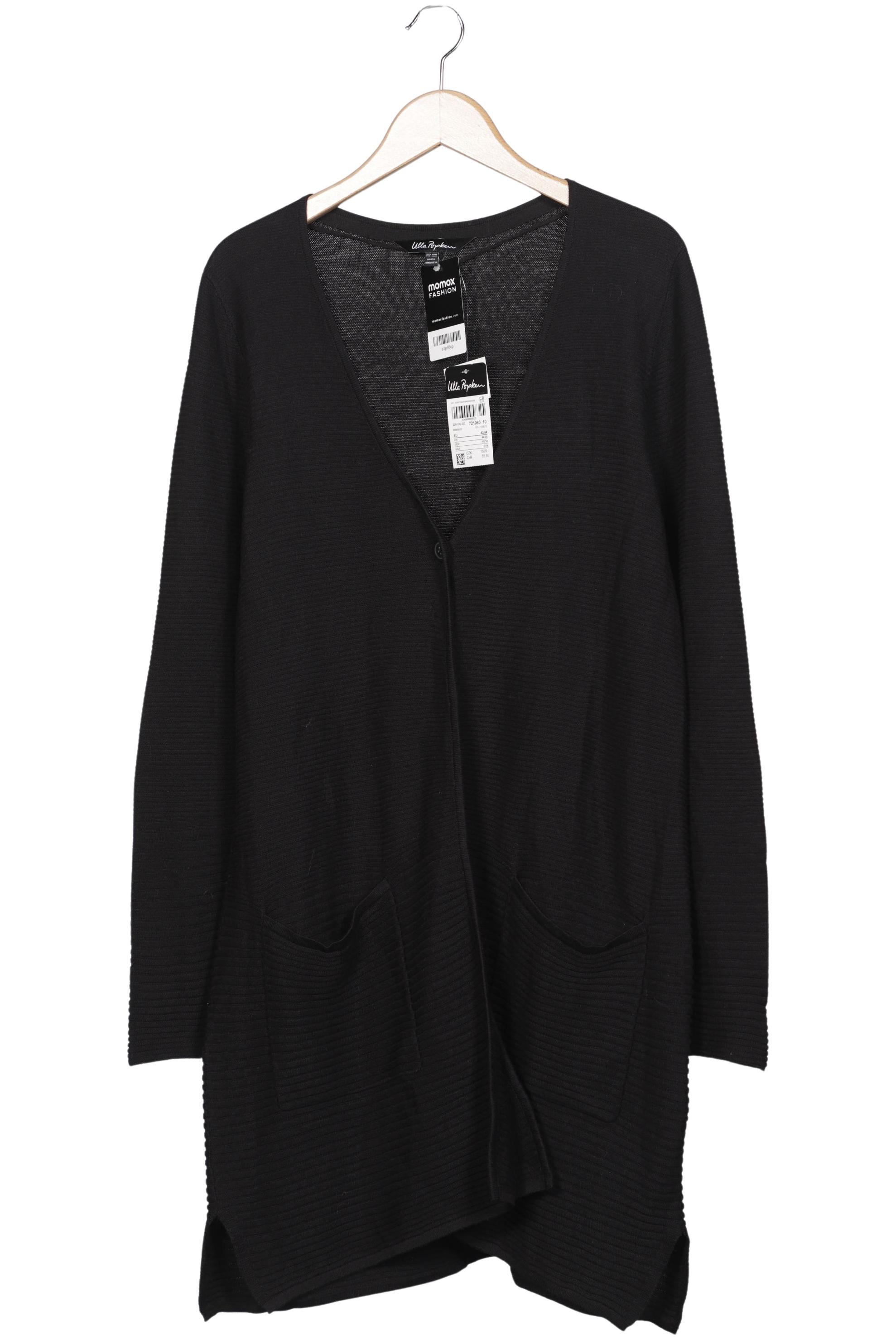 

Ulla Popken Damen Strickjacke, schwarz, Gr. 42