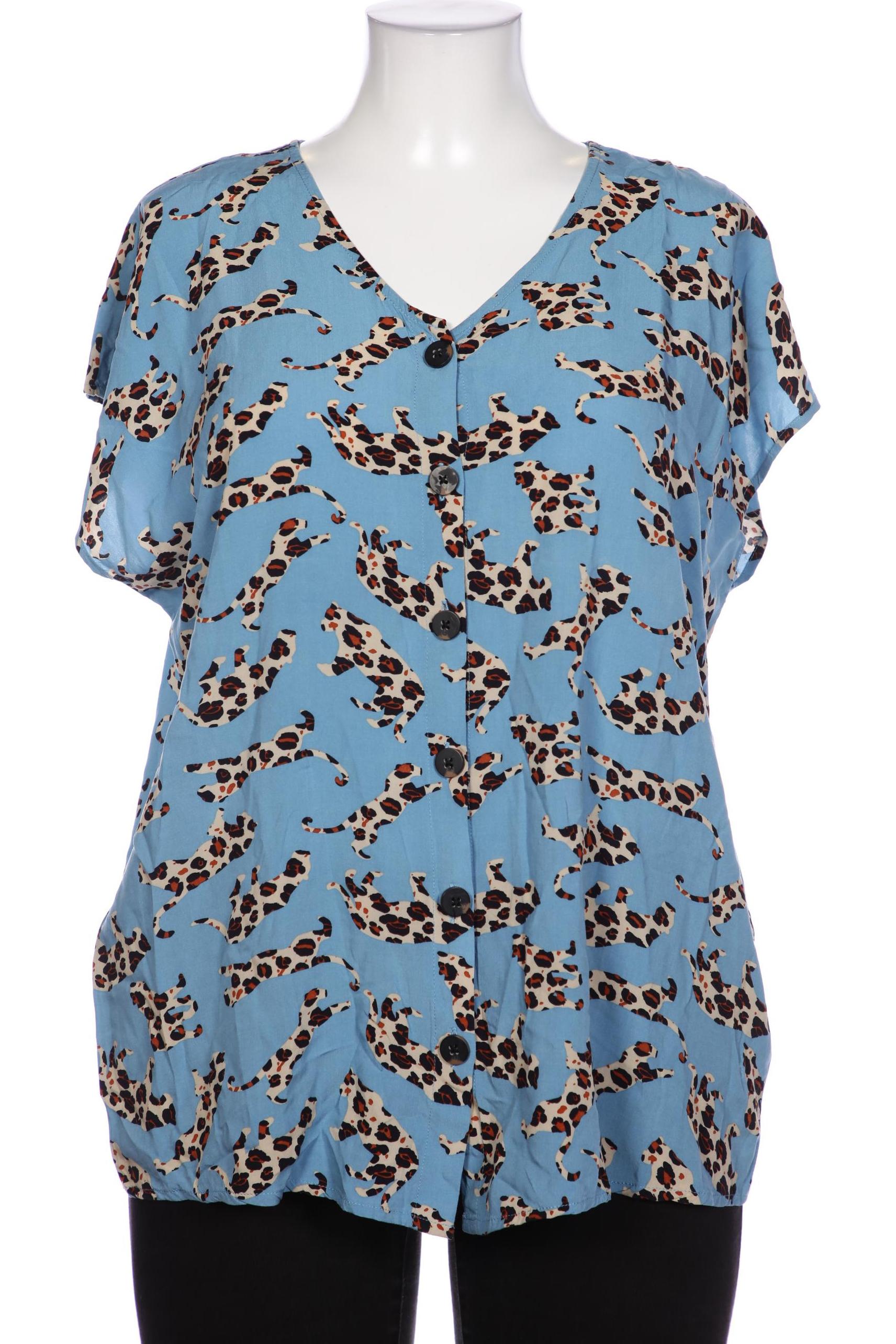 

Ulla Popken Damen Bluse, blau, Gr. 42