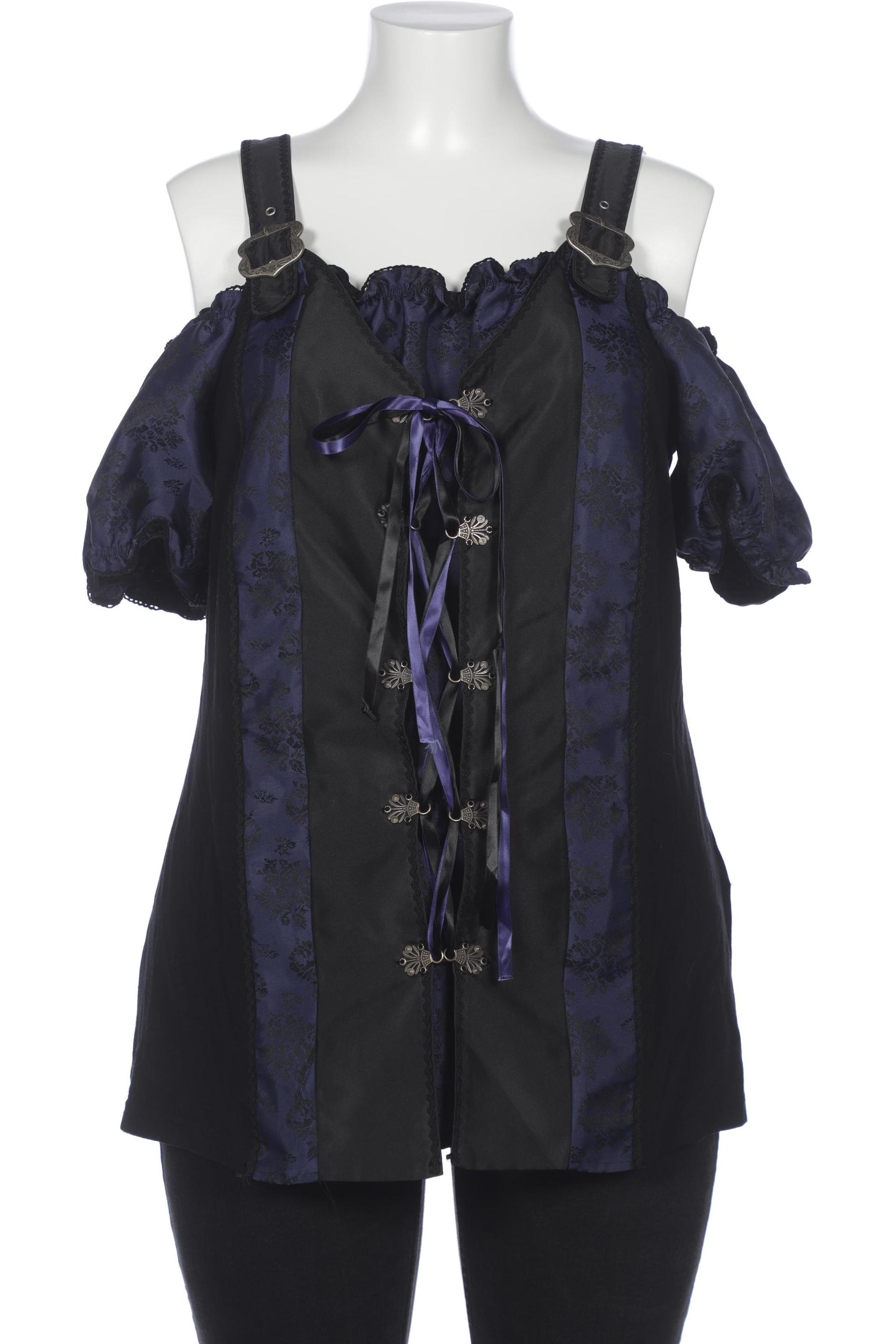 

Ulla Popken Damen Bluse, schwarz, Gr. 46