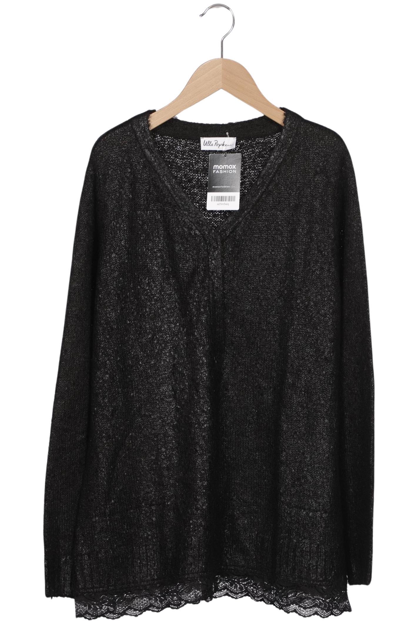 

Ulla Popken Damen Strickjacke, schwarz, Gr. 42