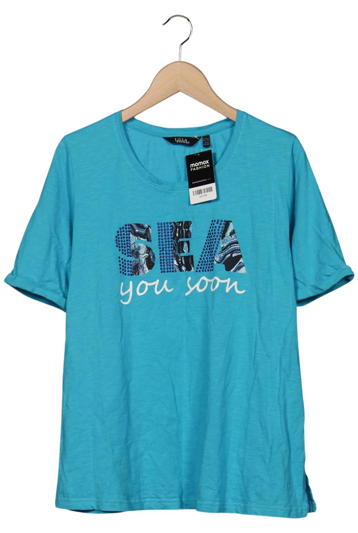 

Ulla Popken Damen T-Shirt, blau, Gr. 42