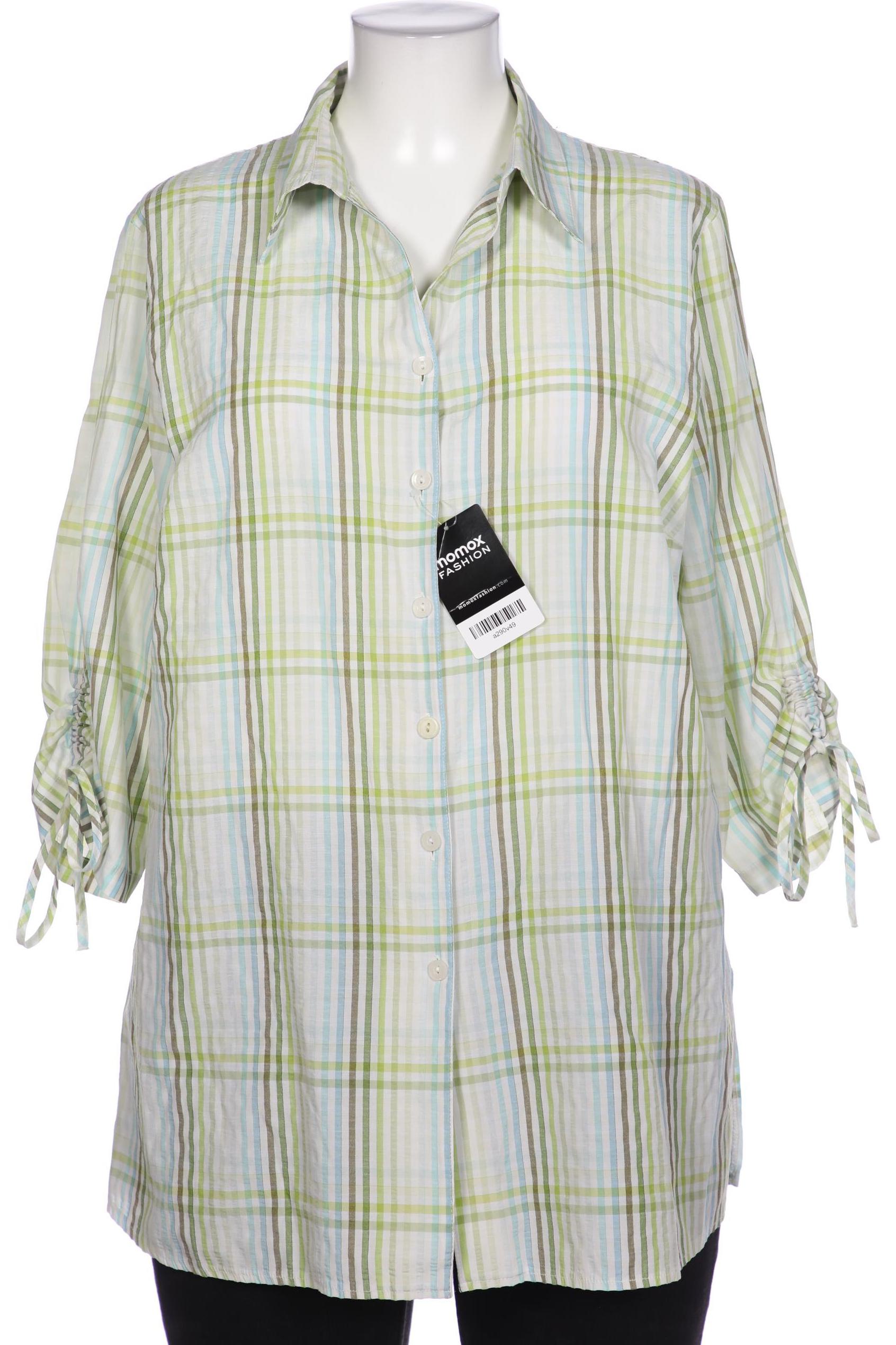 

Ulla Popken Damen Bluse, hellgrün, Gr. 46
