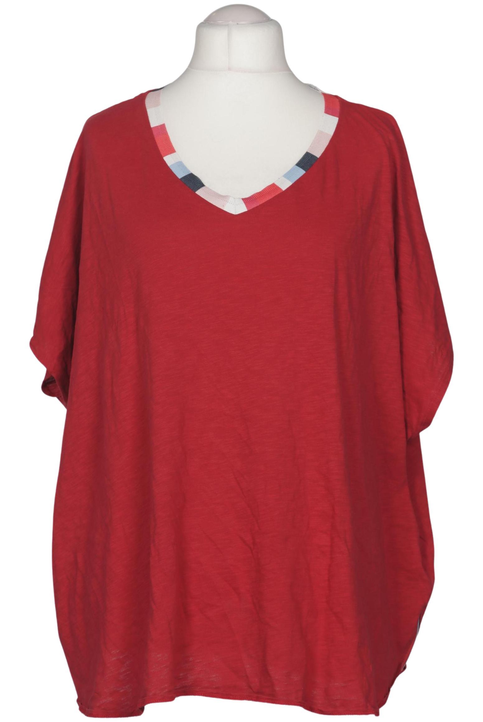 

Ulla Popken Damen T-Shirt, rot, Gr. 58