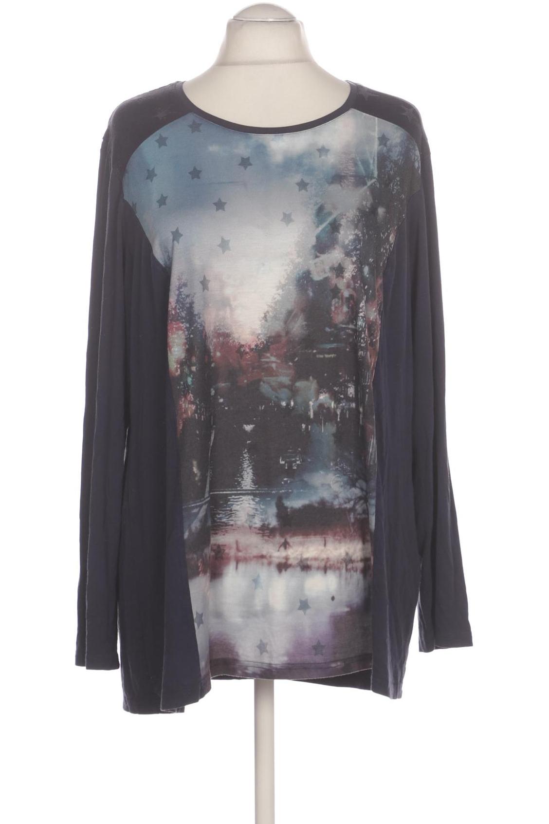 

Ulla Popken Damen Langarmshirt, marineblau