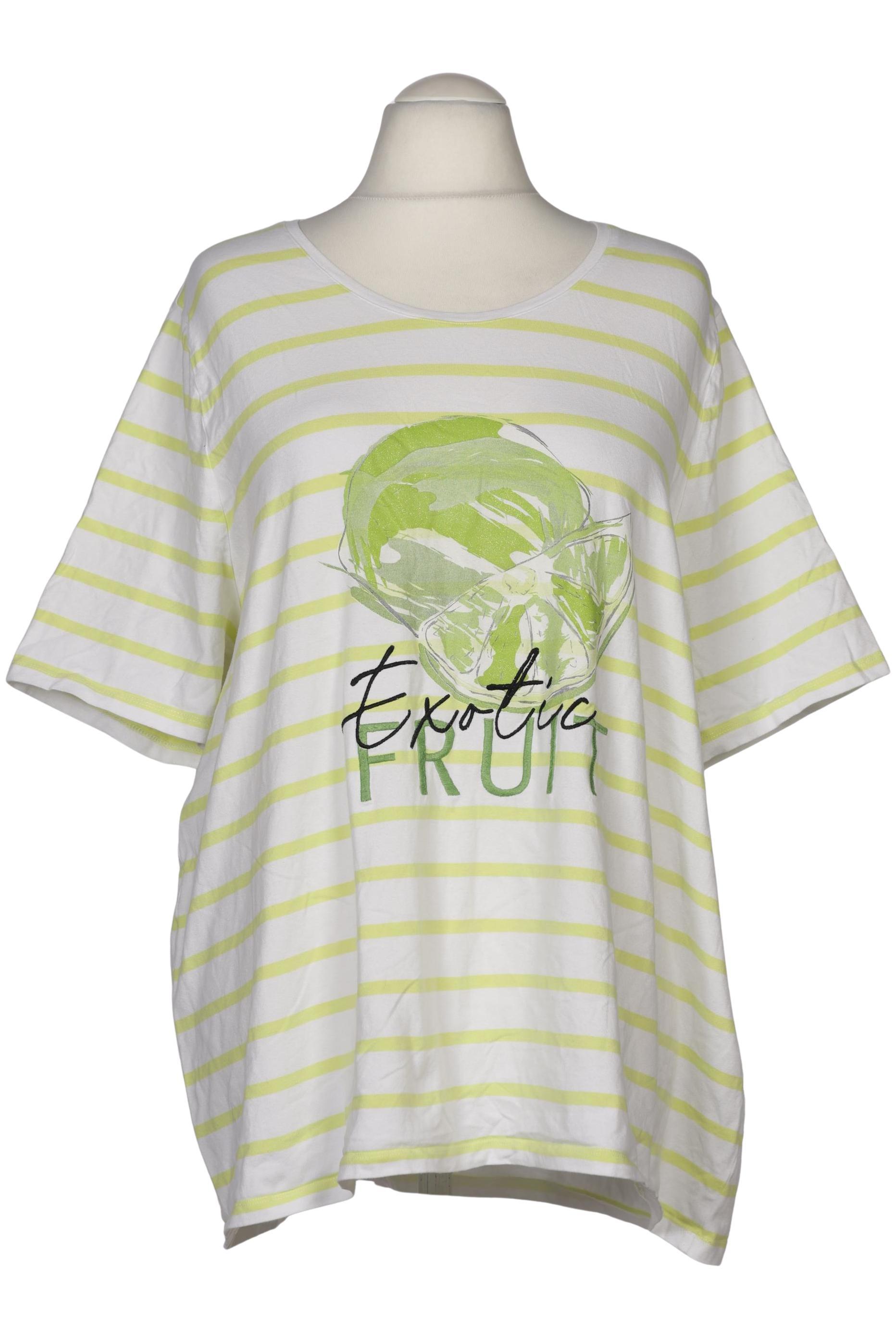 

Ulla Popken Damen T-Shirt, weiß, Gr. 54