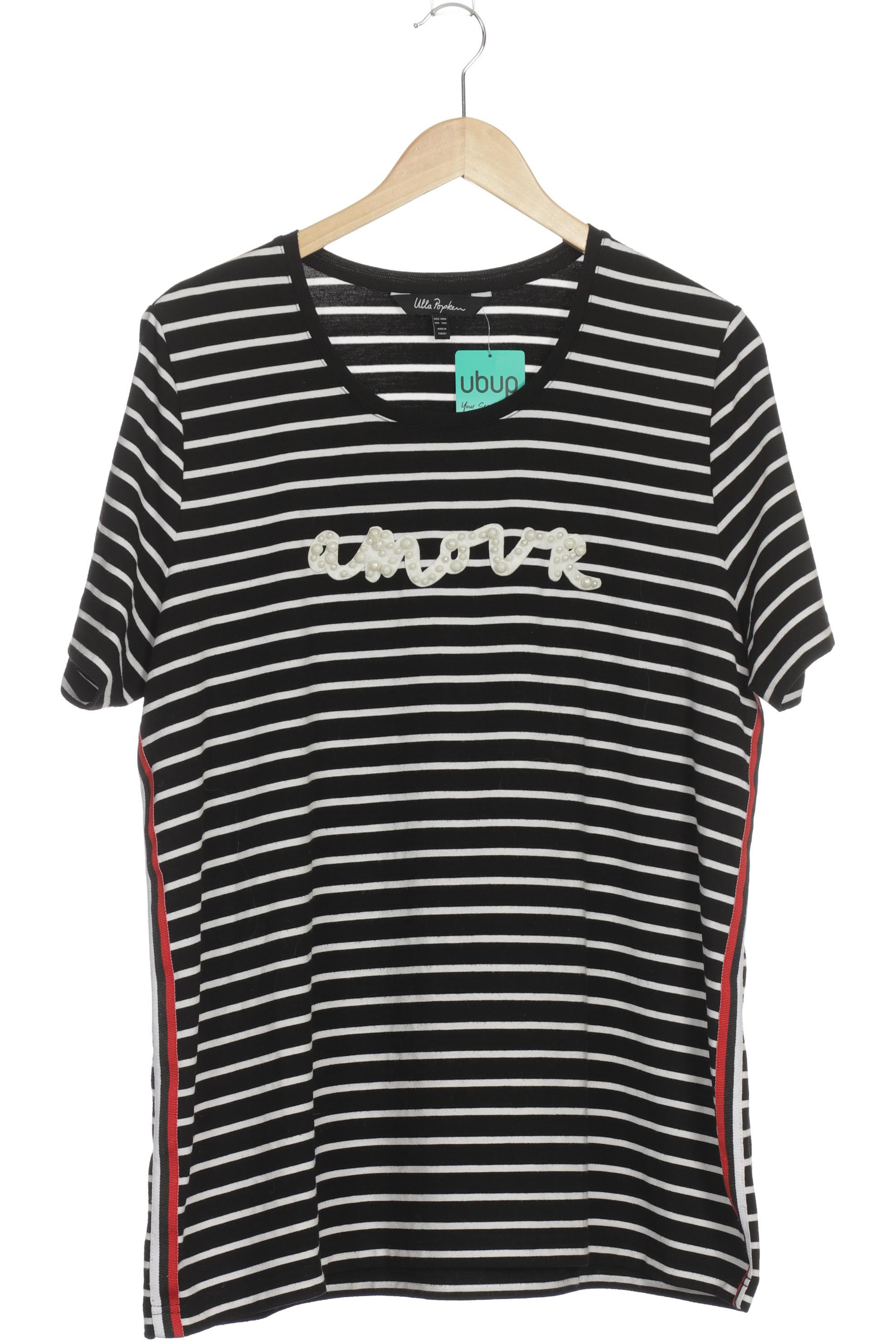 

Ulla Popken Damen T-Shirt, schwarz, Gr. 42