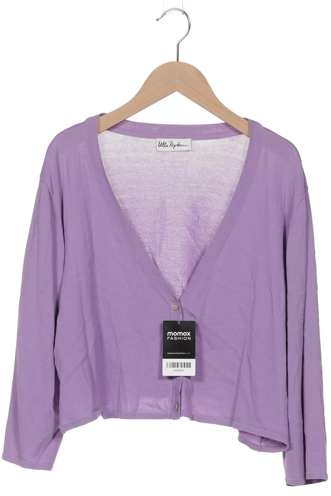 

Ulla Popken Damen Strickjacke, flieder, Gr. 46