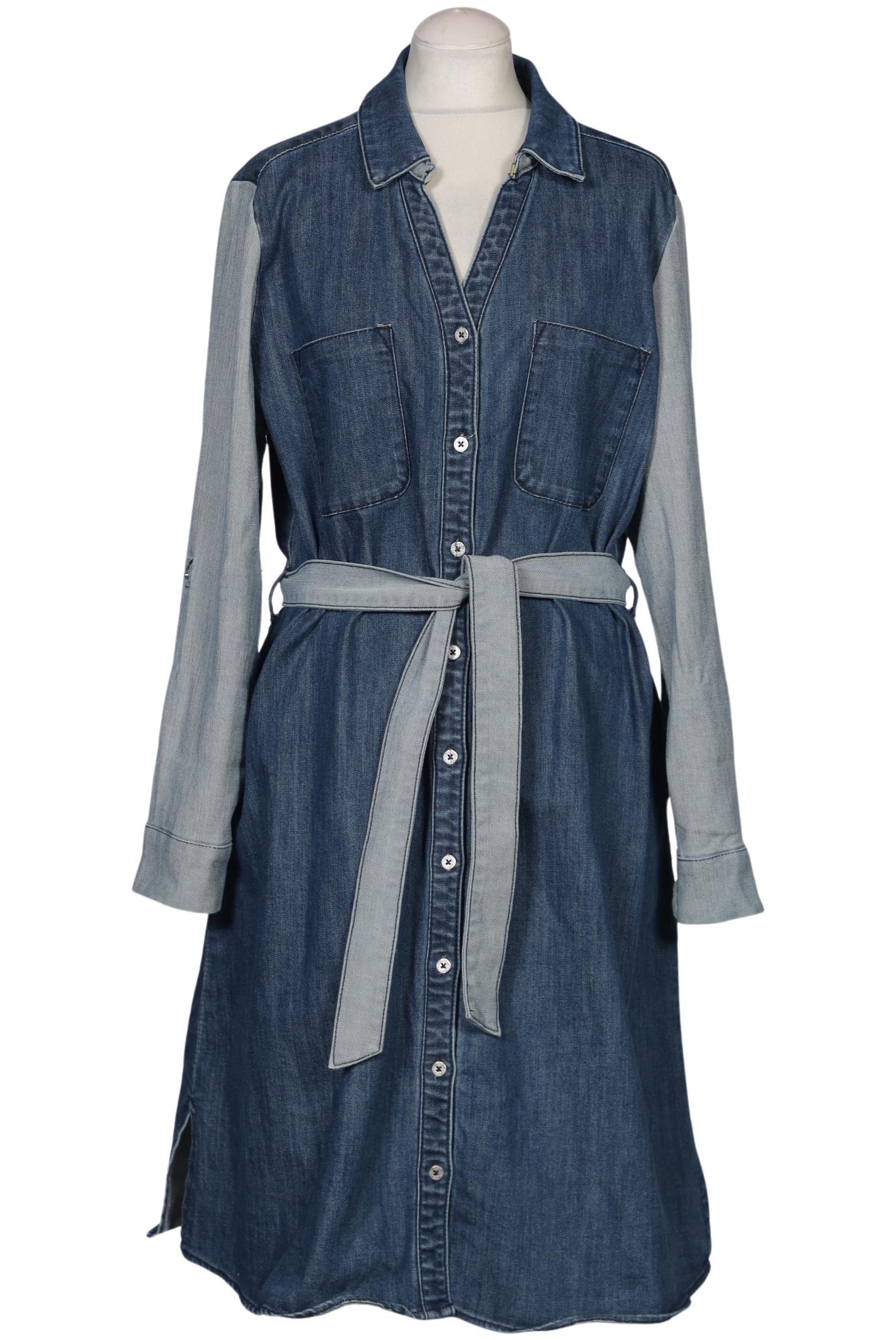 

Ulla Popken Damen Kleid, blau, Gr. 42